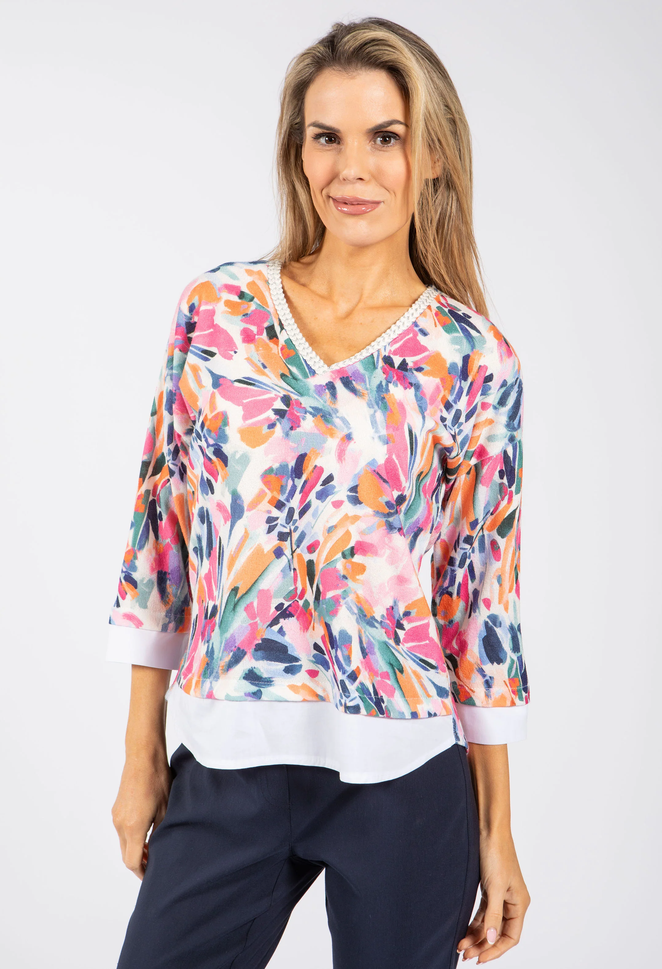 2 in 1 Fine Knit Top