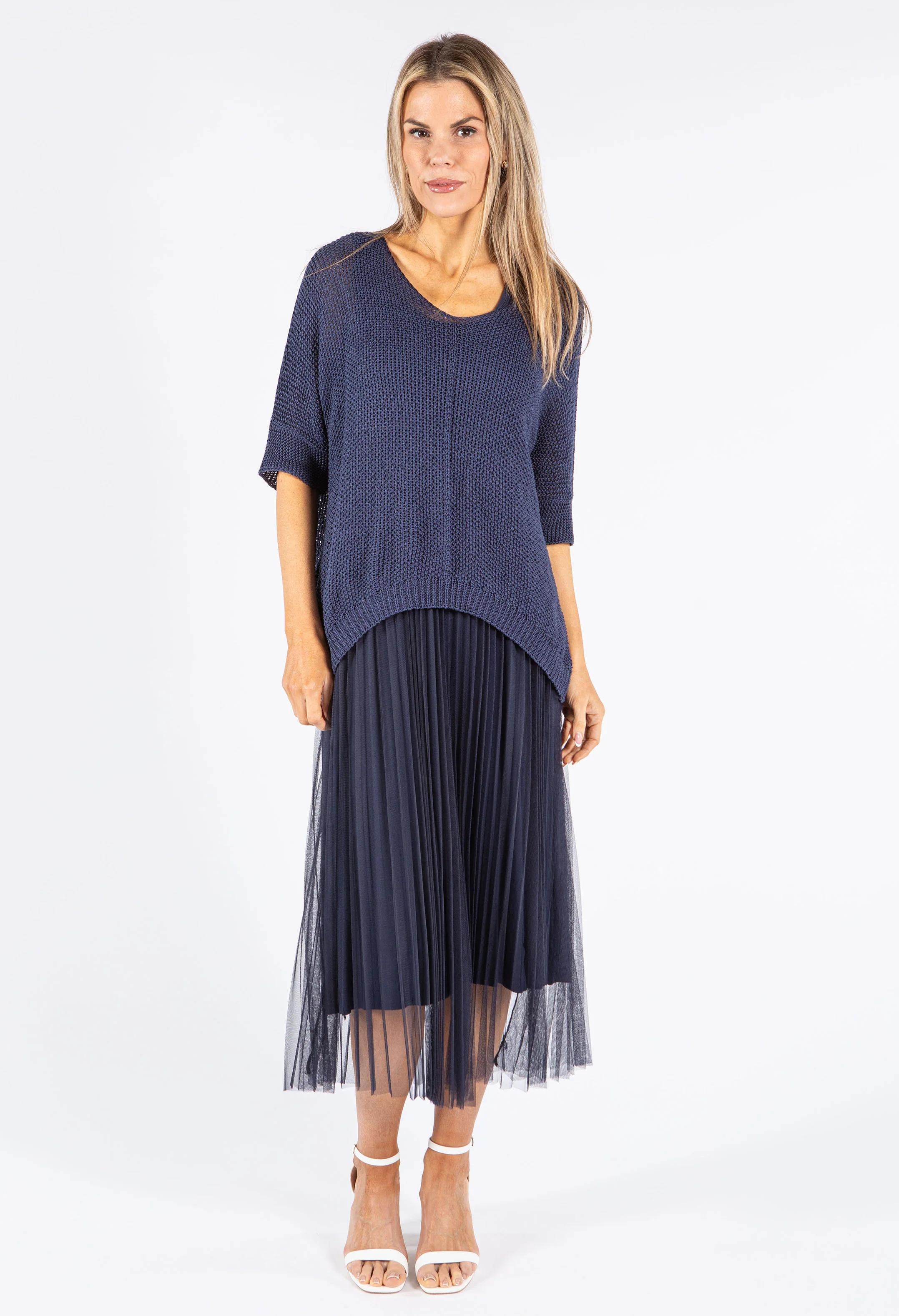 2 Piece Plisse Dress - Image 13