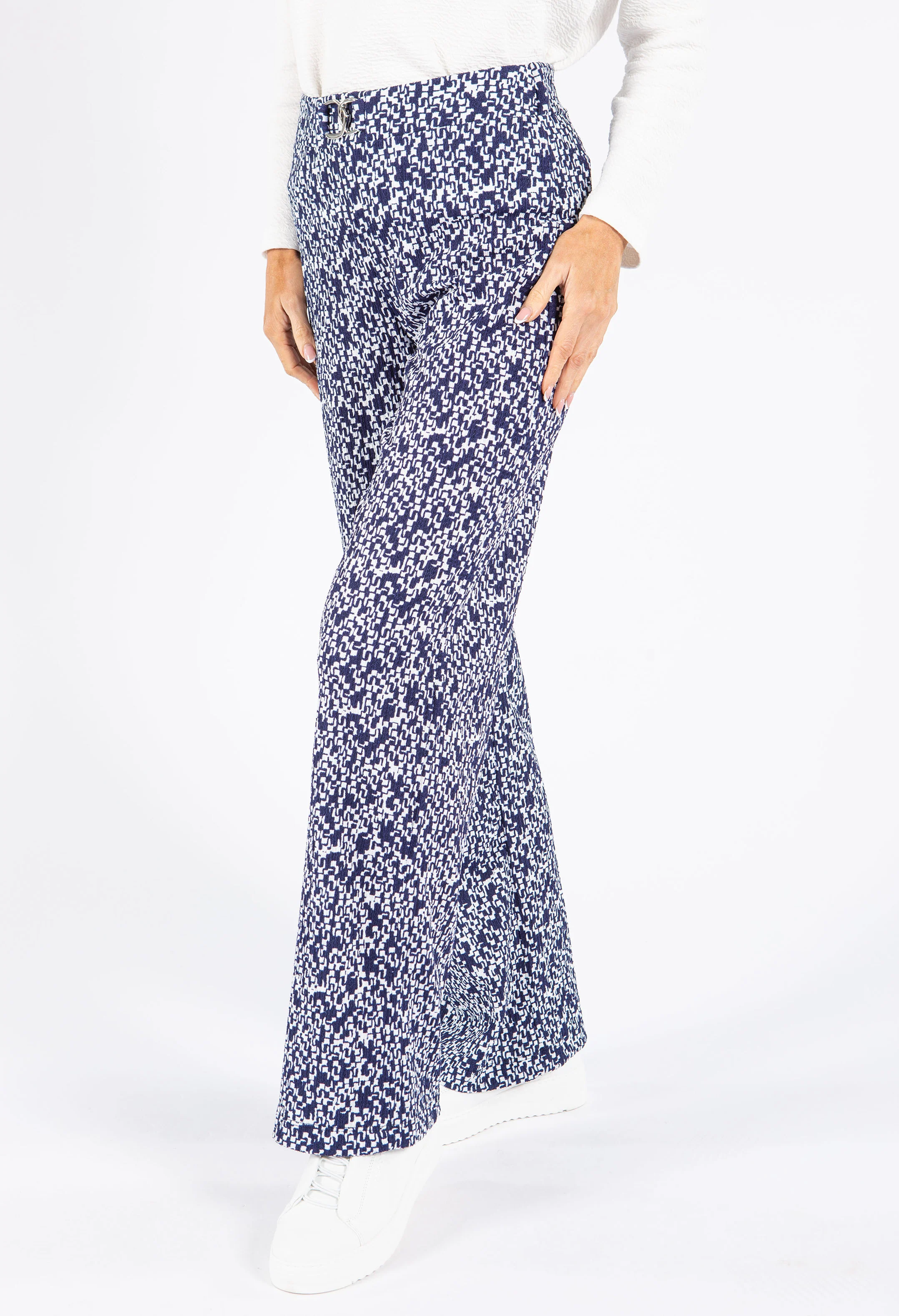 70's Inspired Print Trousers - Image 3