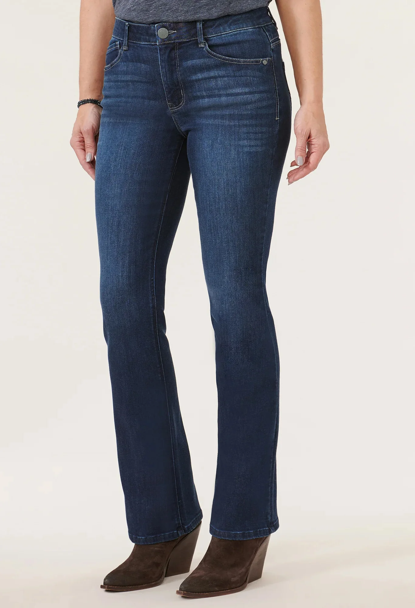 "Ab"solution® High Rise Itty Bitty Boot Jean - Image 2