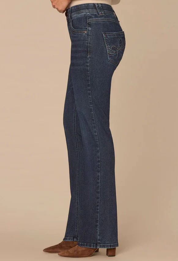 "Ab"solution® Mid-Rise Itty Bitty Boot Jeans - Image 4