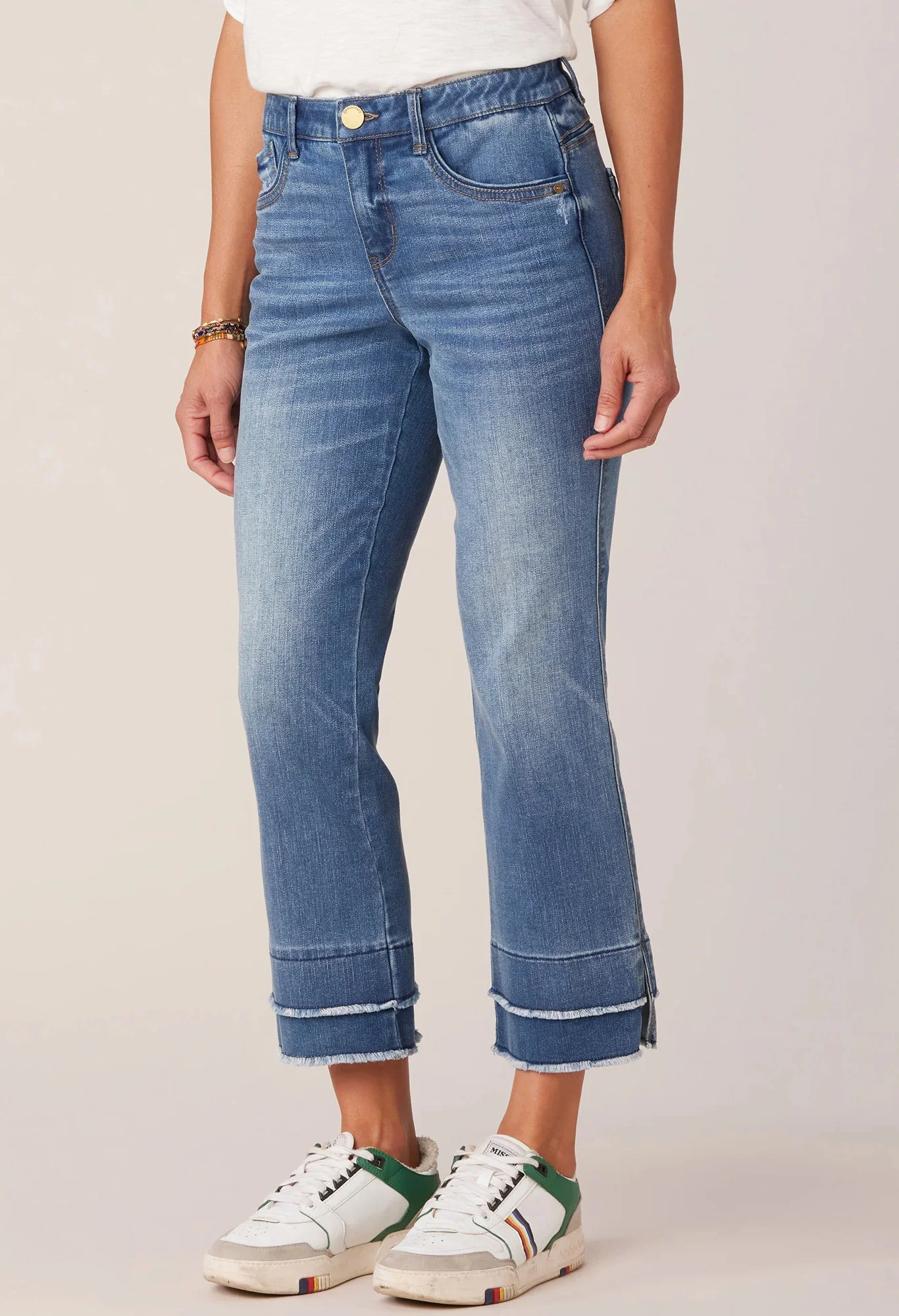"Ab"solution® Mid-Rise Kick Flare Jeans - Image 2