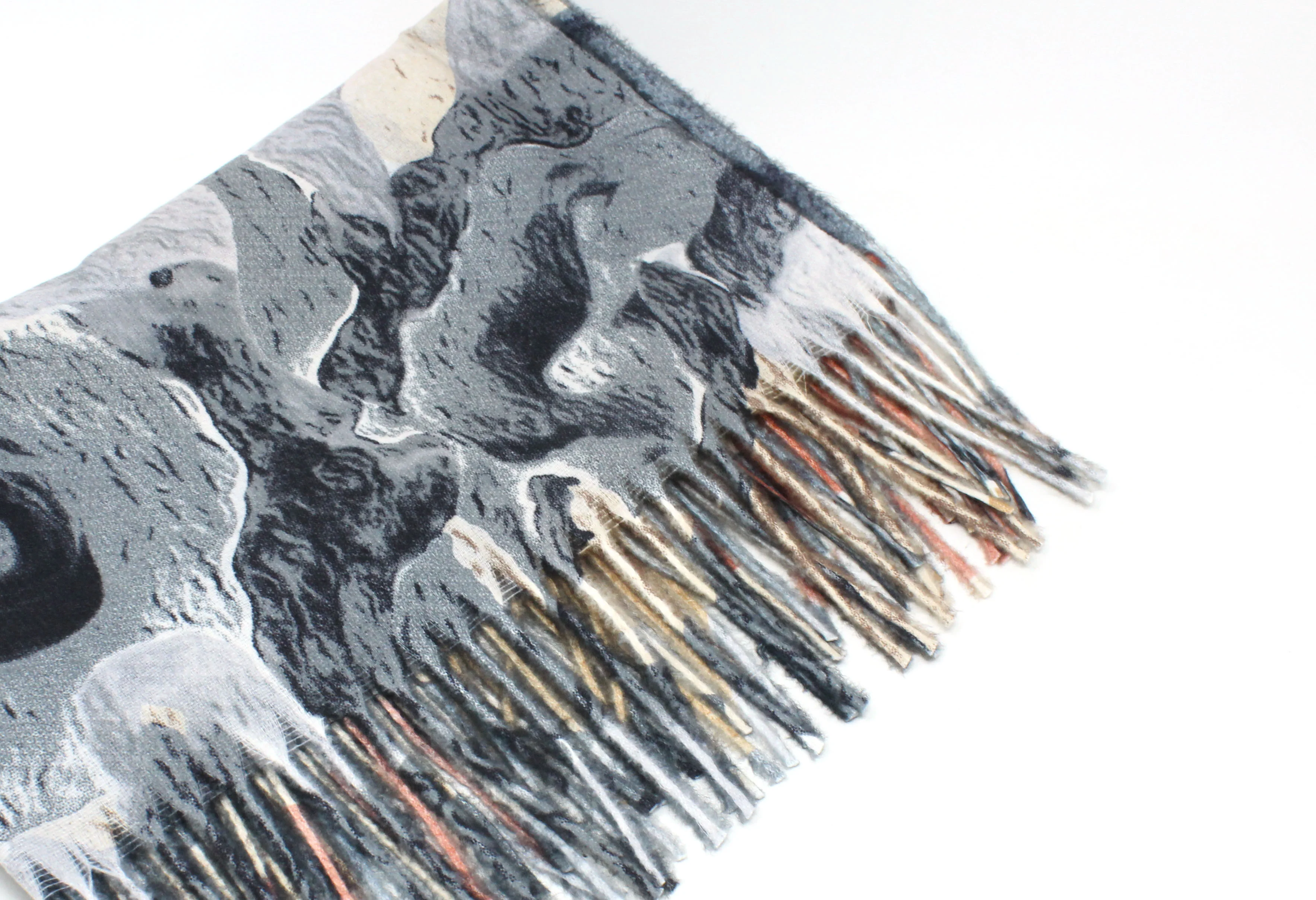 Abstract Rose Scarf - Image 2