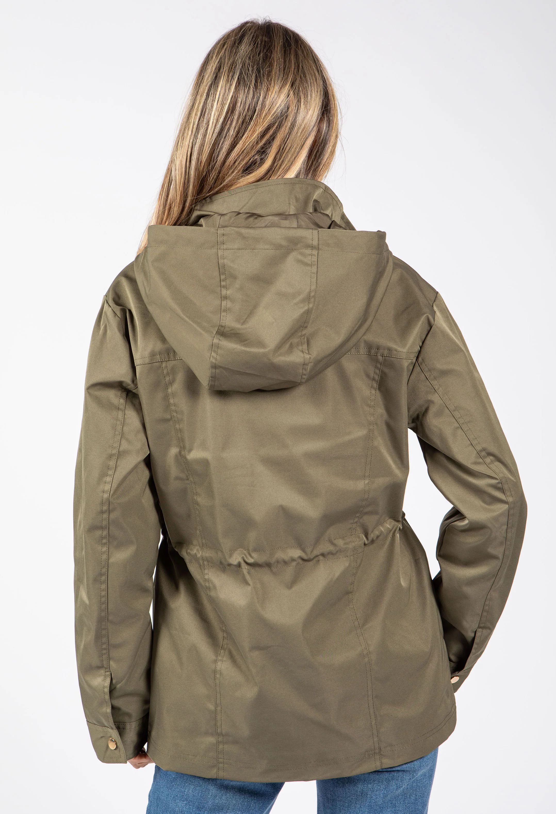 Adjustable Waist Rain Jacket - Image 12
