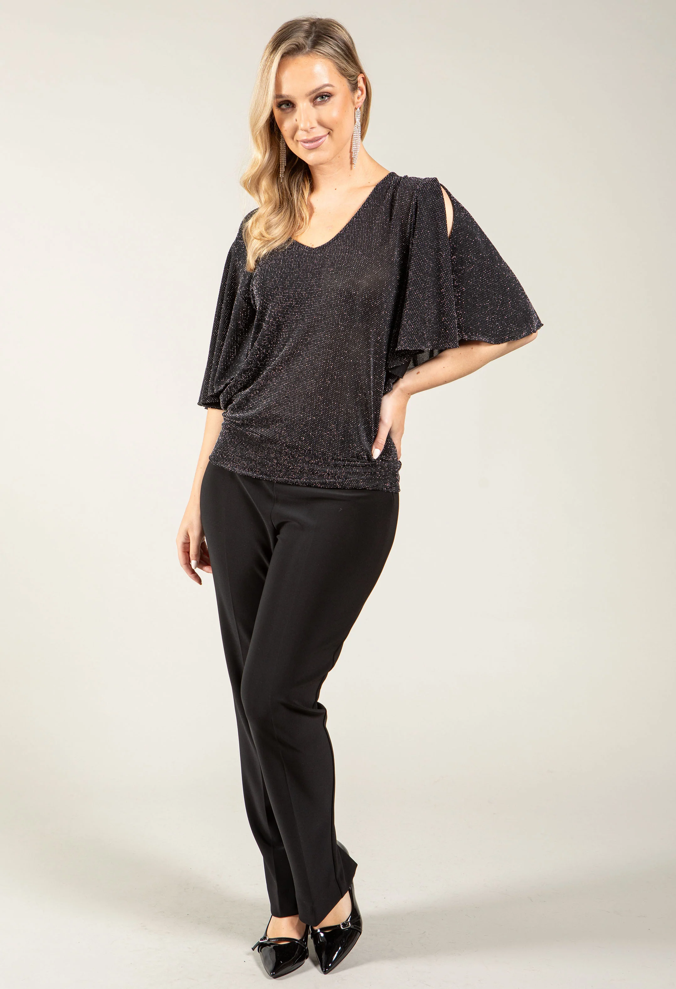 Angel Sleeve Sparkling Top - Image 6