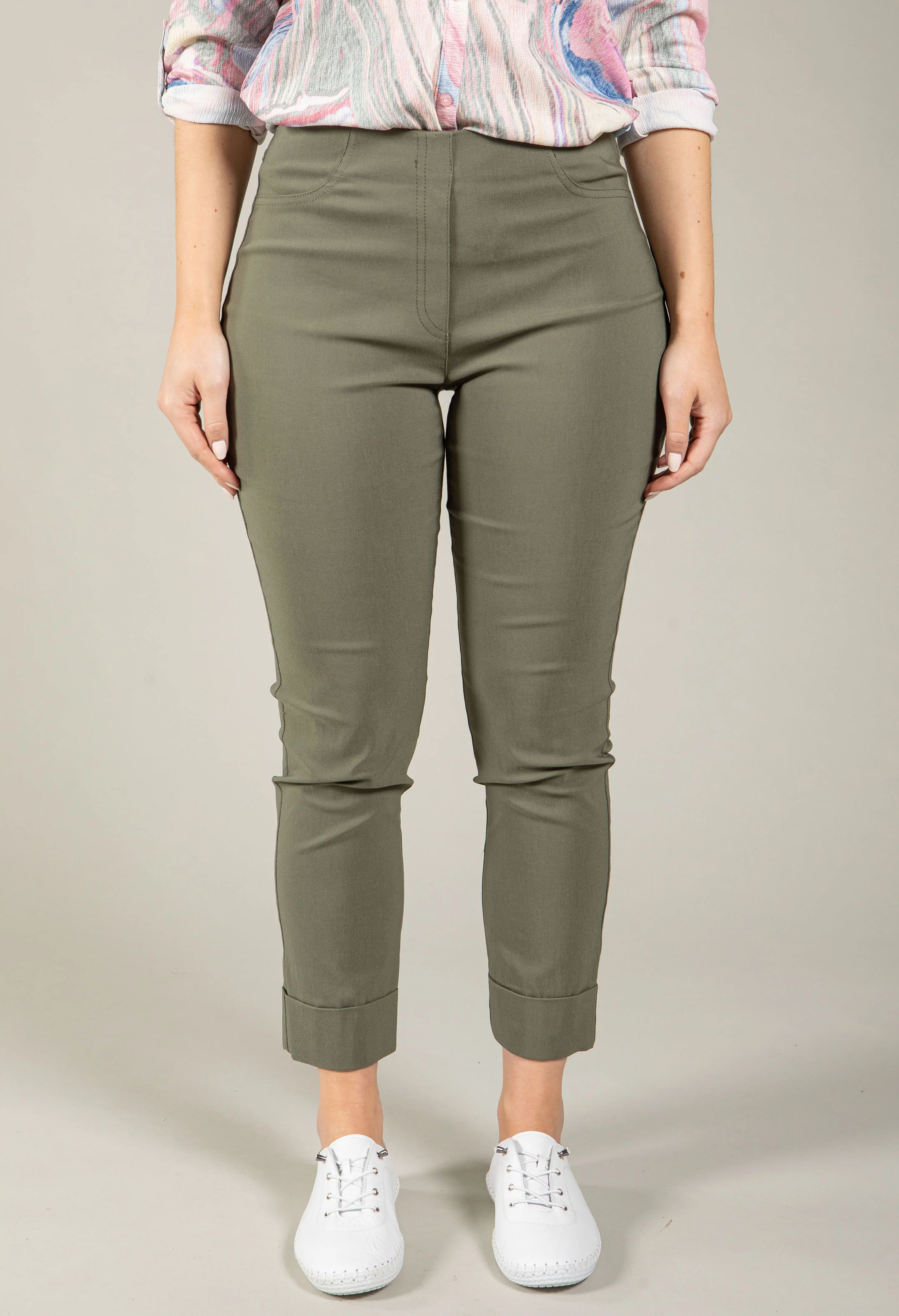 Angelika Slim Fit 7/8 Trousers - Image 15