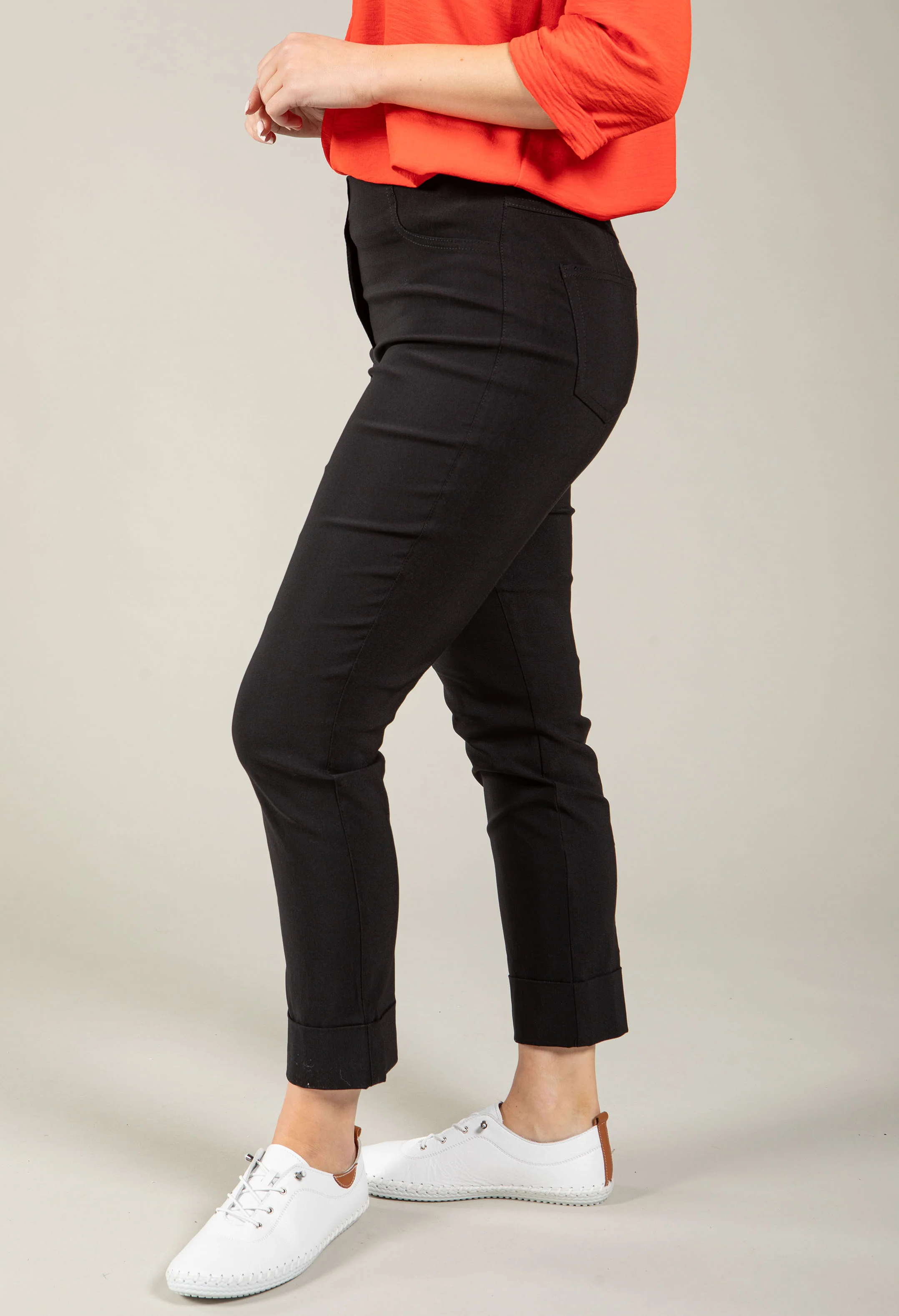 Angelika Slim Fit 7/8 Trousers - Image 20