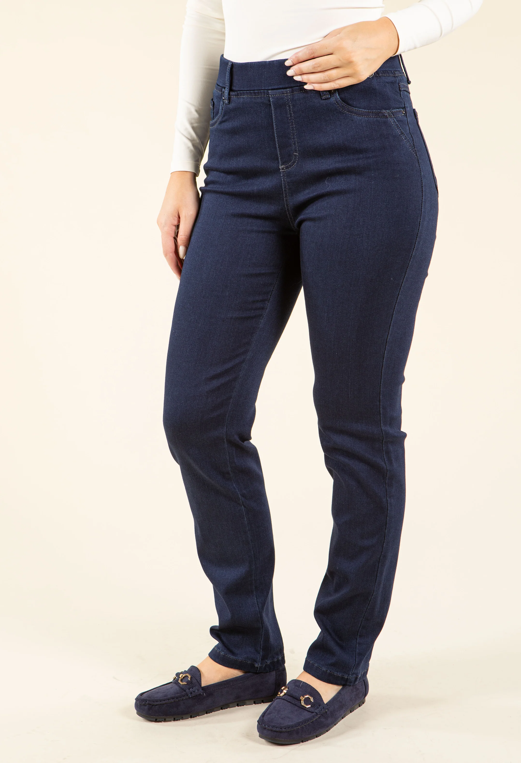 Angelika Thermo Pull On Jeans - Image 10