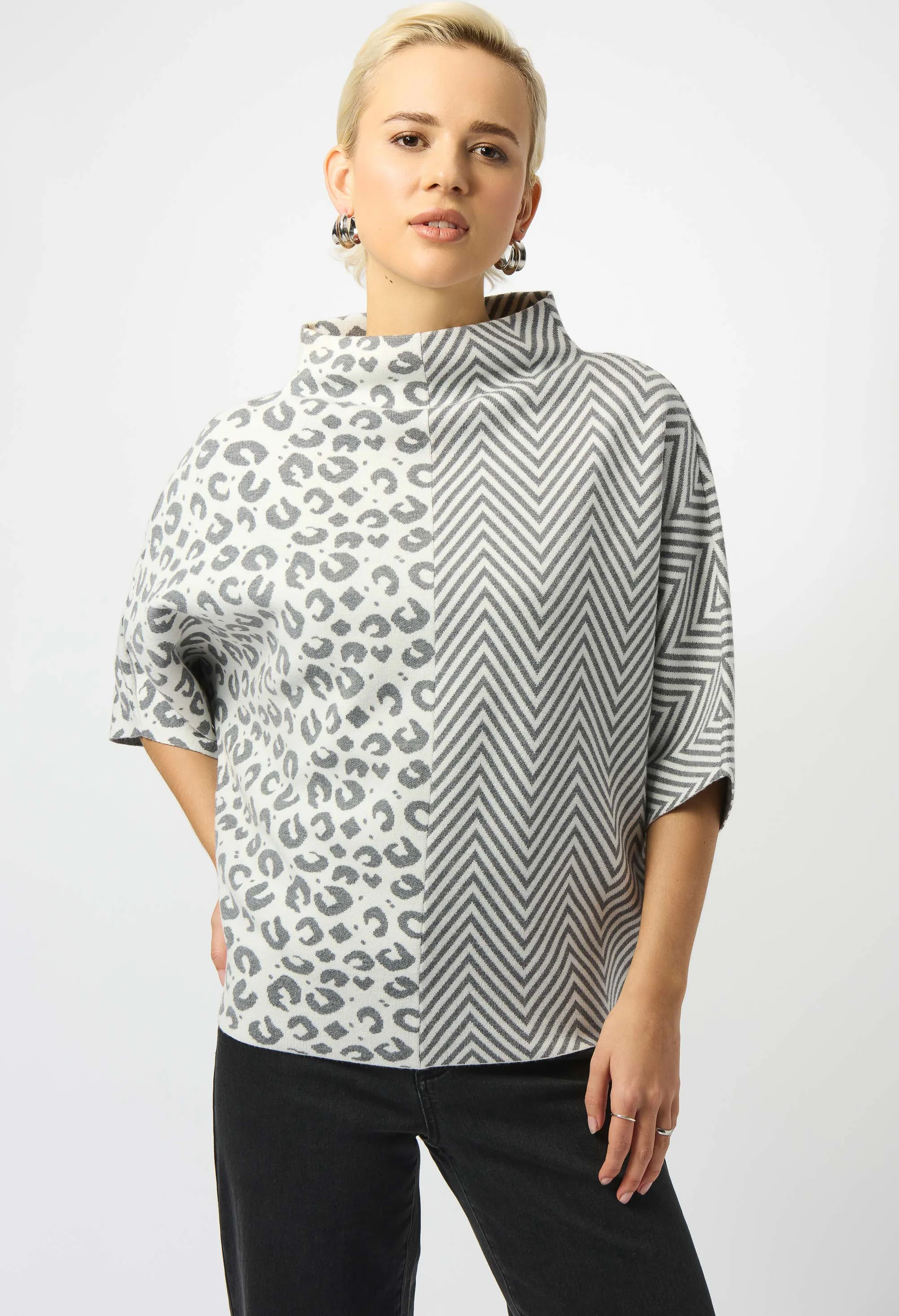 Animal Print Pullover