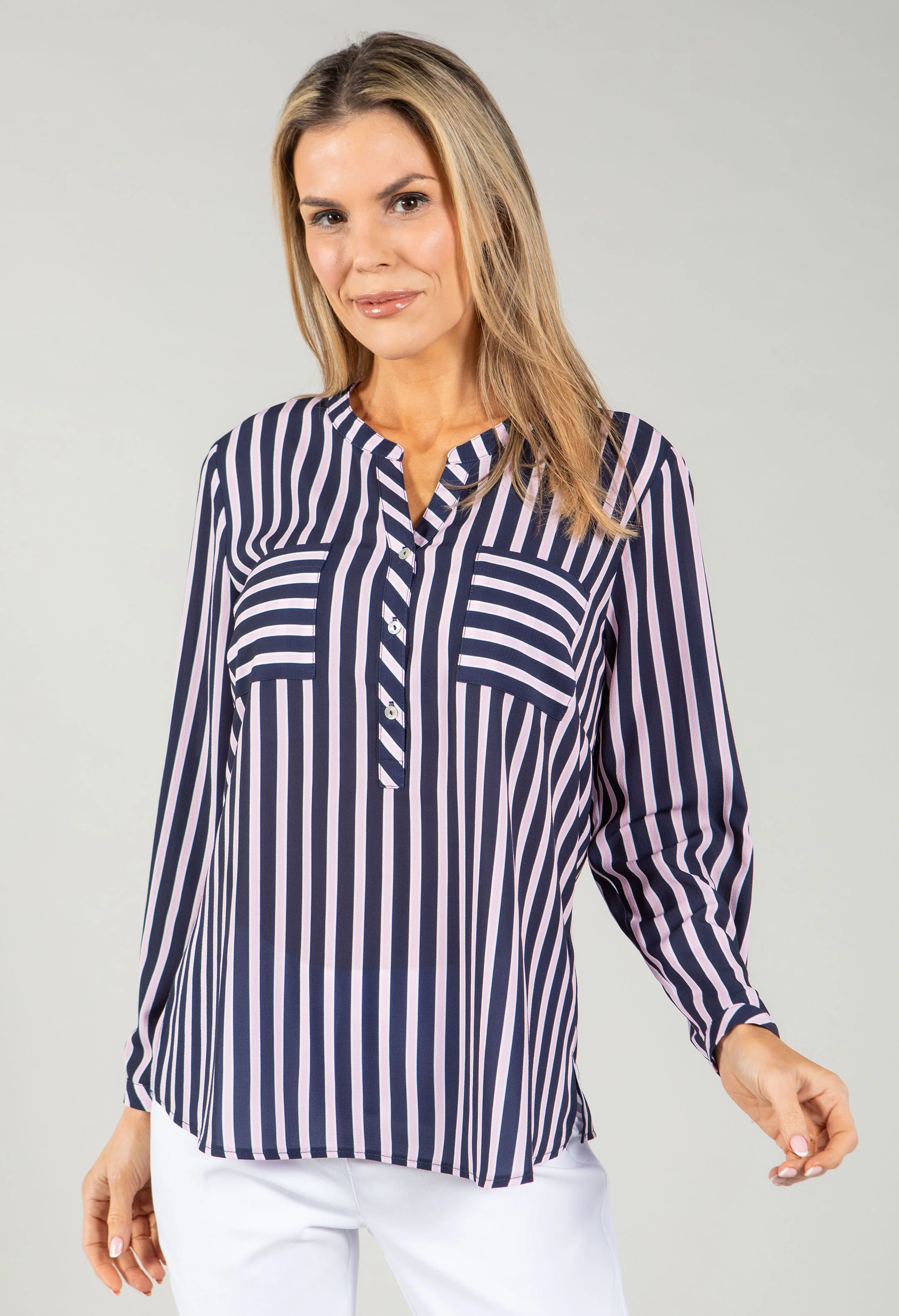 Boni Striped Blouse - Image 2
