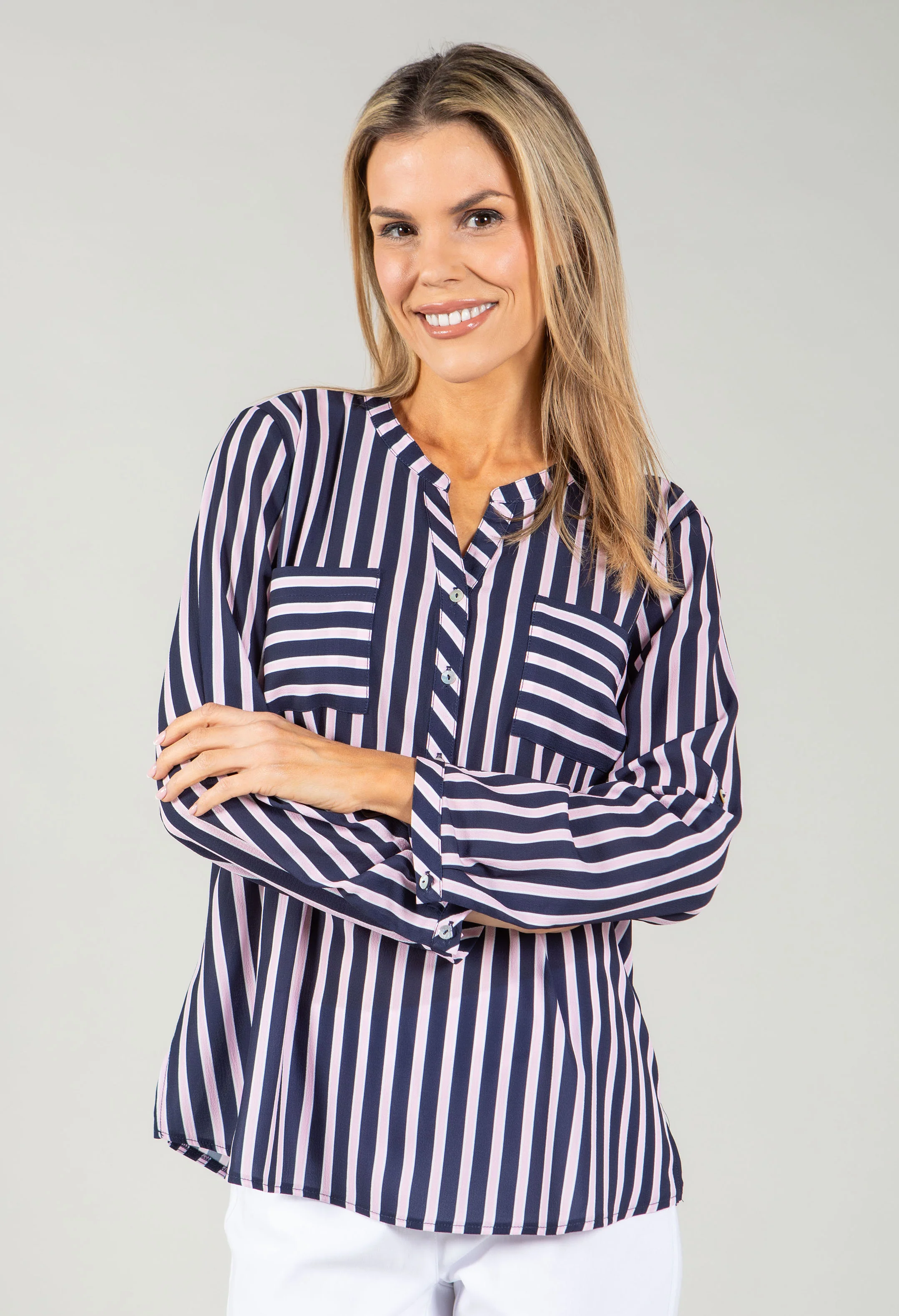 Boni Striped Blouse - Image 5