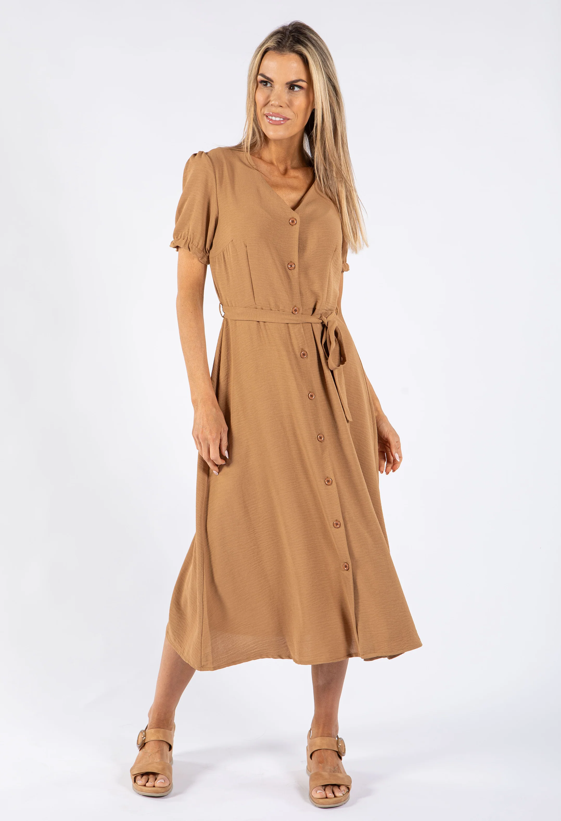 Button Up Midi Dress - Image 5