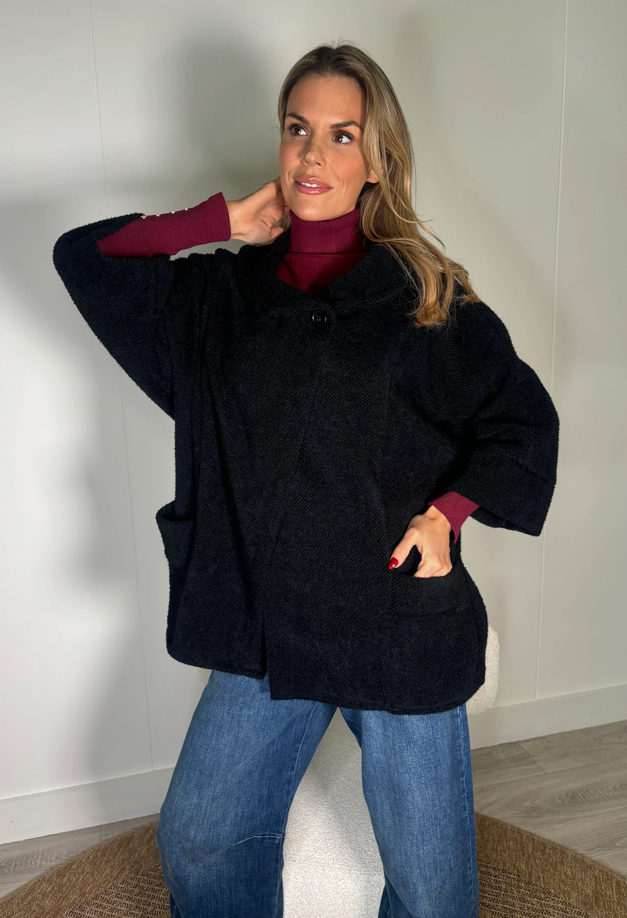 Cape Style Coatigan - Image 12