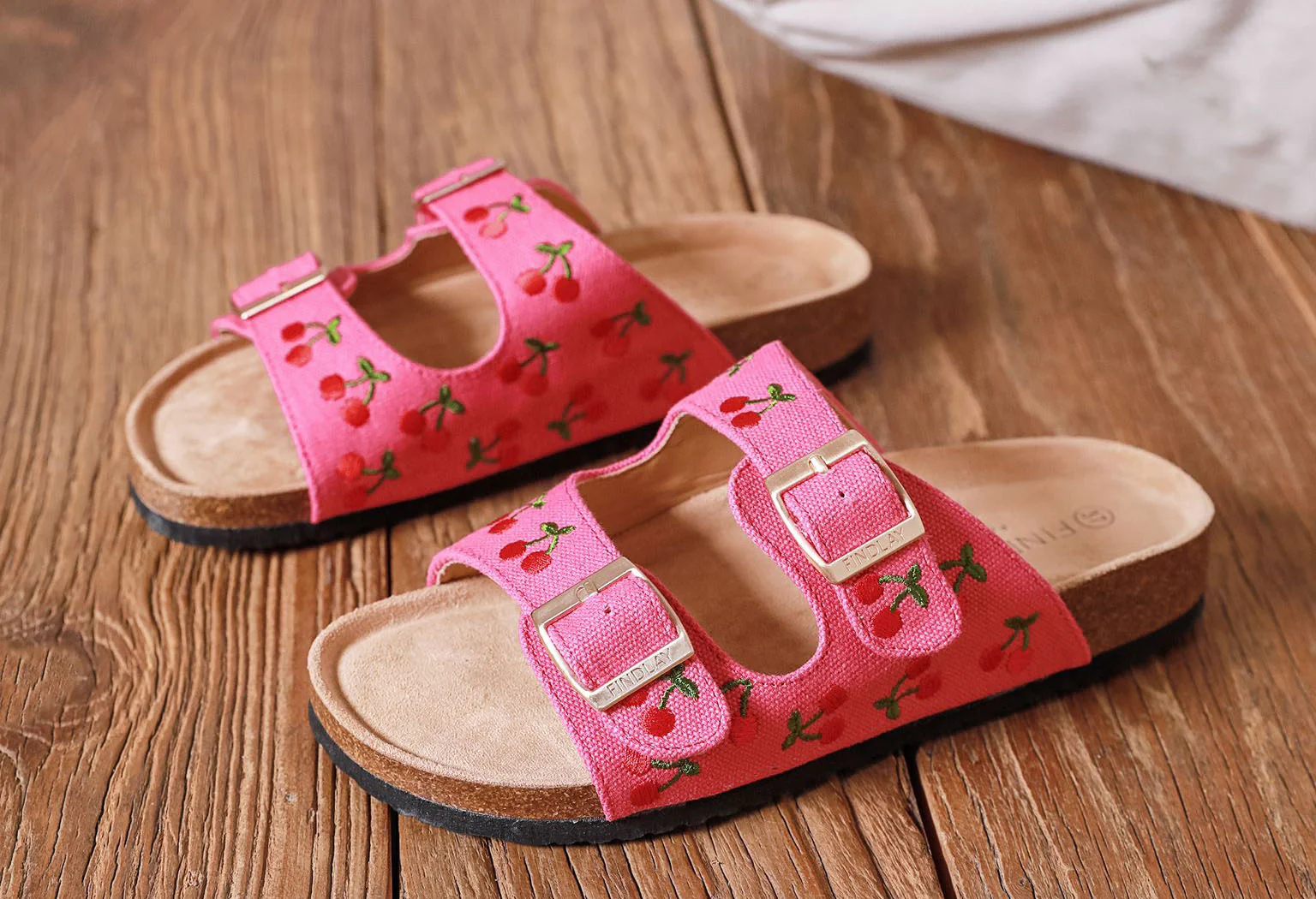 Cherry Double Strap Sandal - Image 2