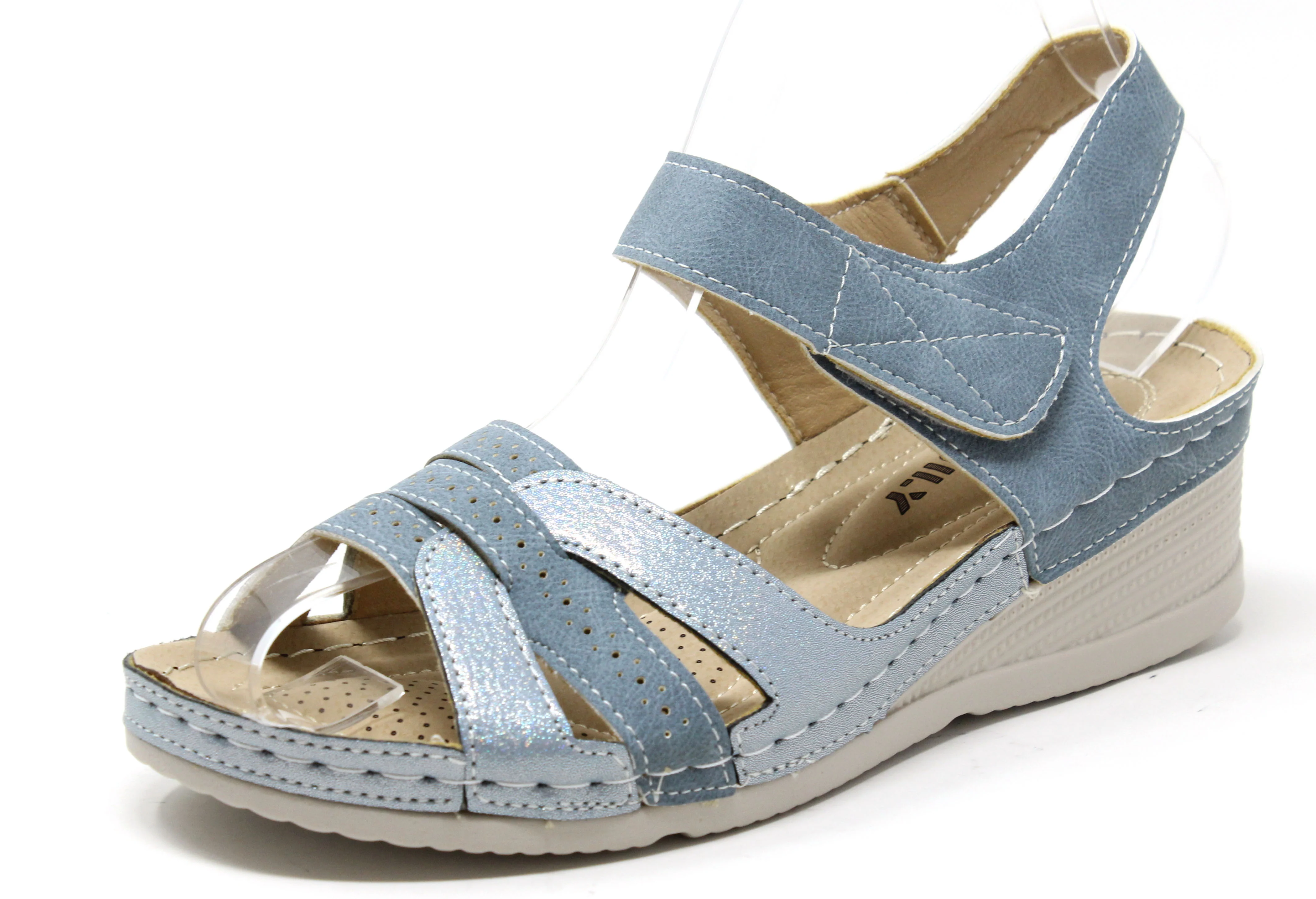 Comfort Cross Strap Sandal - Image 4