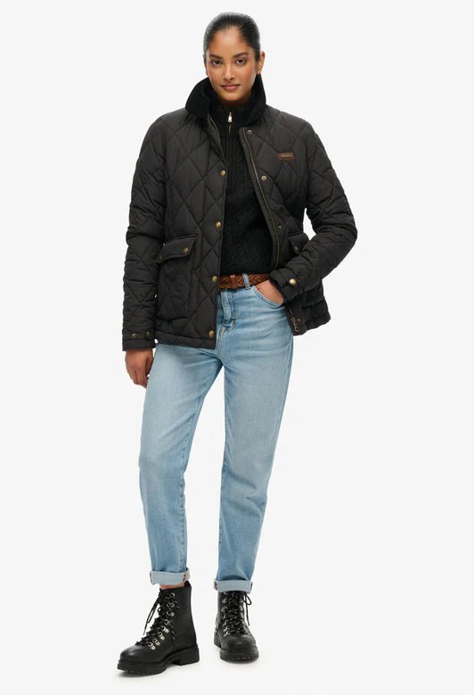 Cord Trimmed Liner Jacket - Image 4