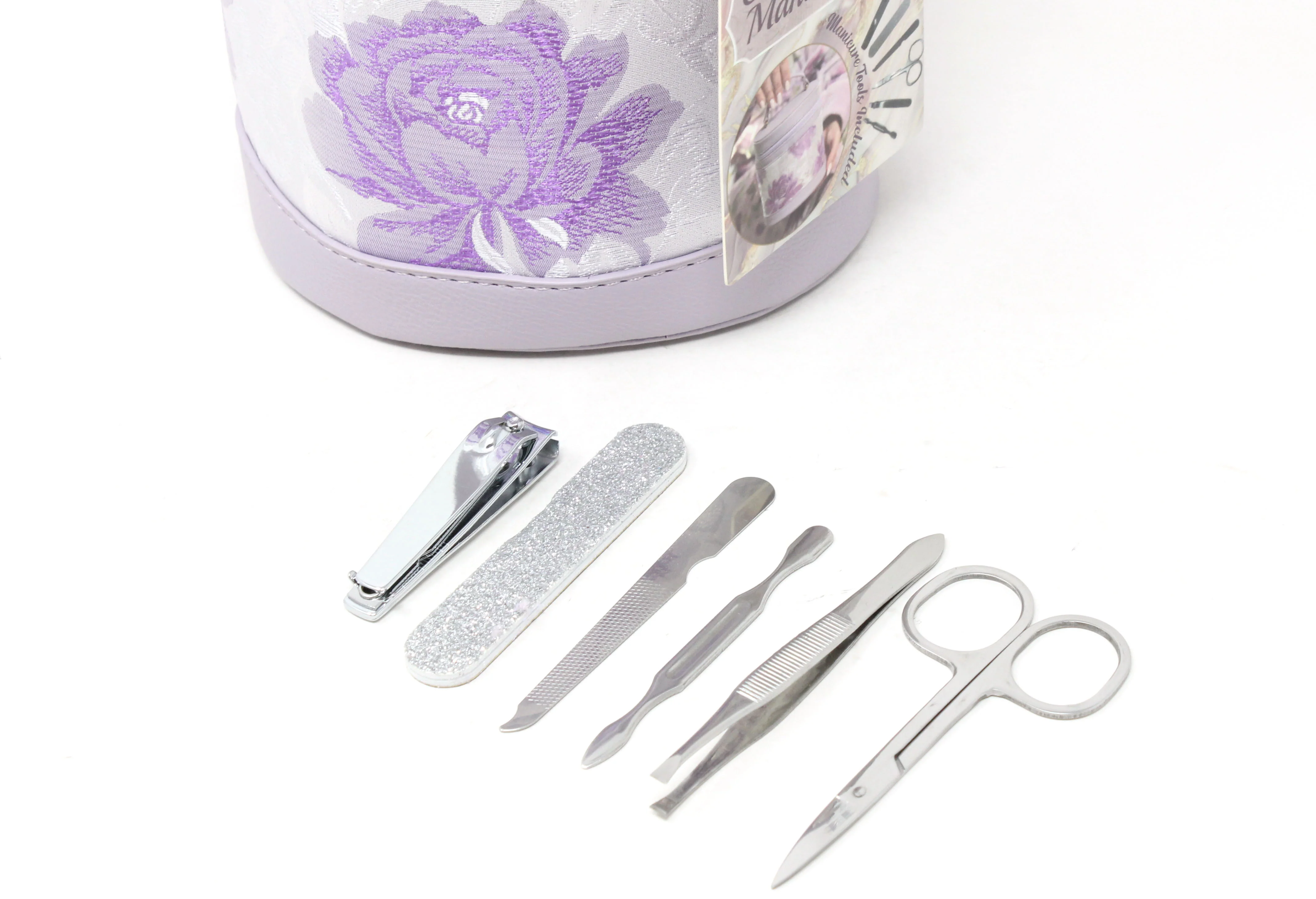 Cosmetic Bag with Manicure Set - Image 4