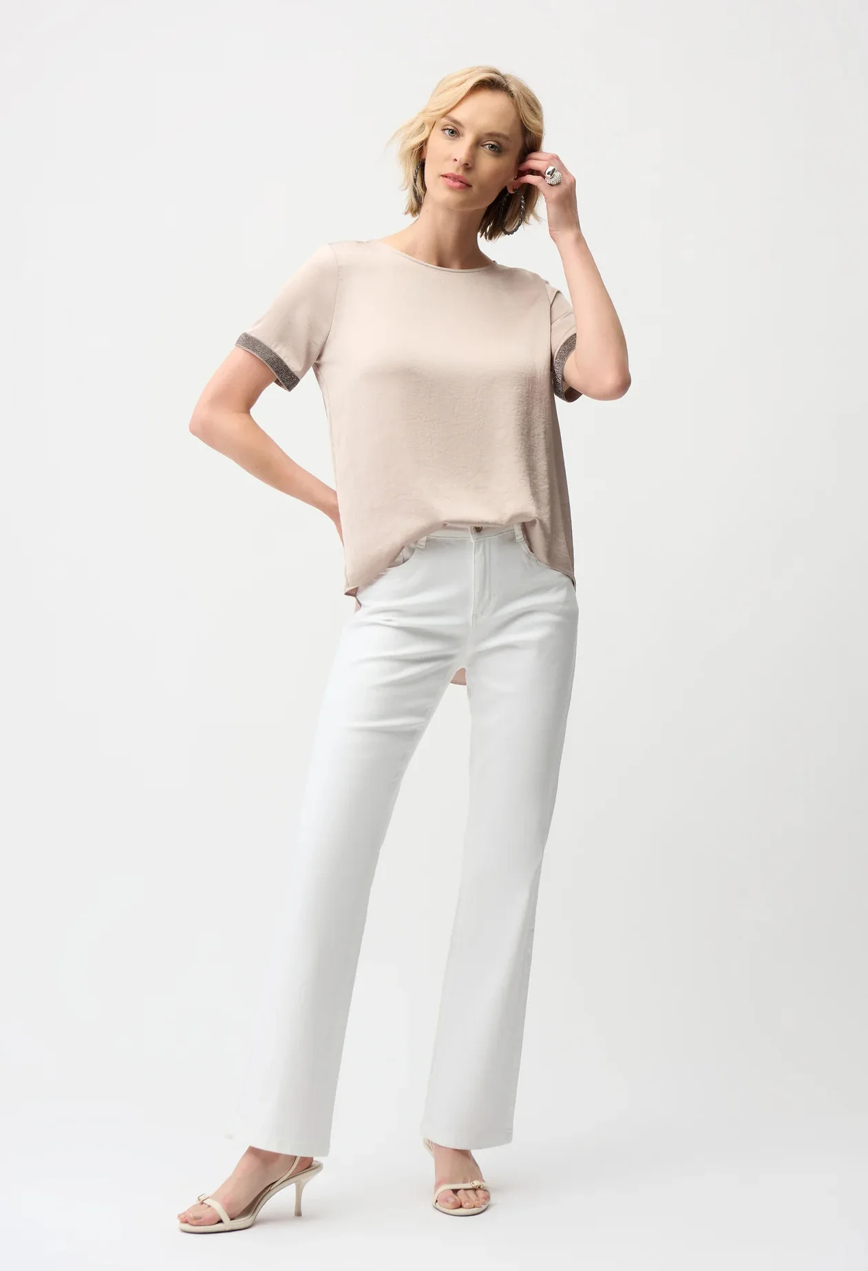 Crew Neck Jewel Top - Image 5