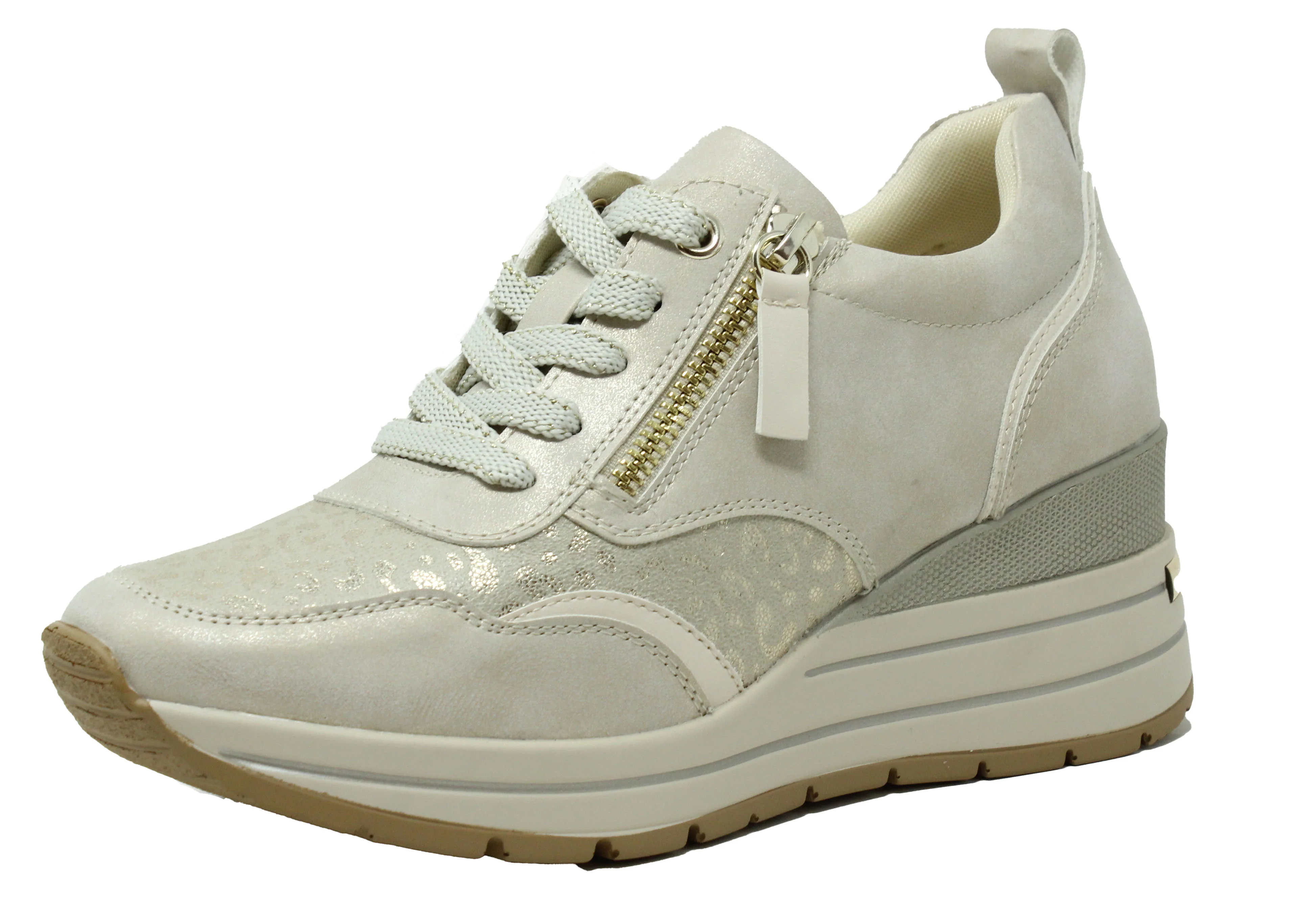 Dara Leopard Wedge Trainer - Image 2