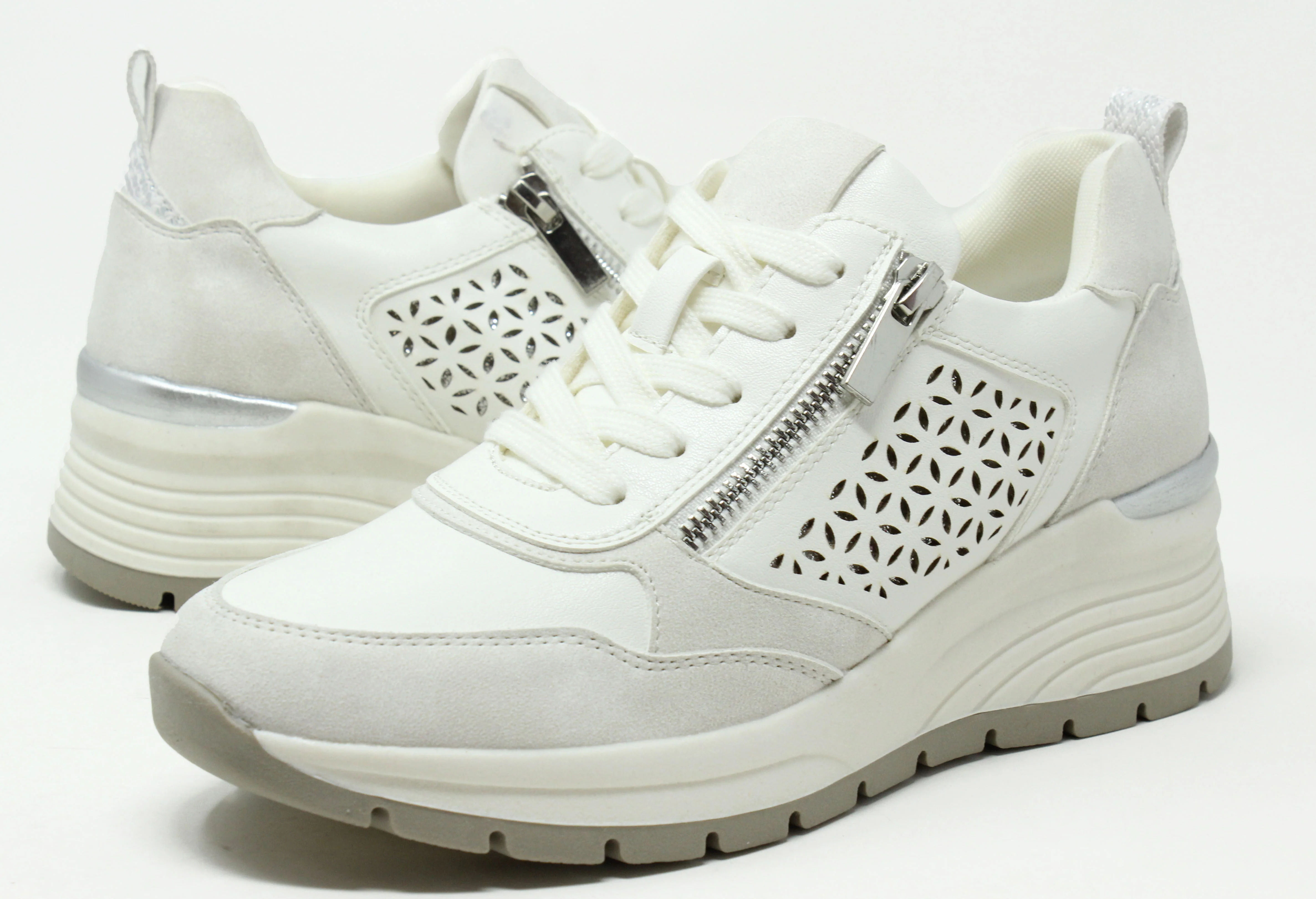 Dara Leopard Wedge Trainer - Image 6