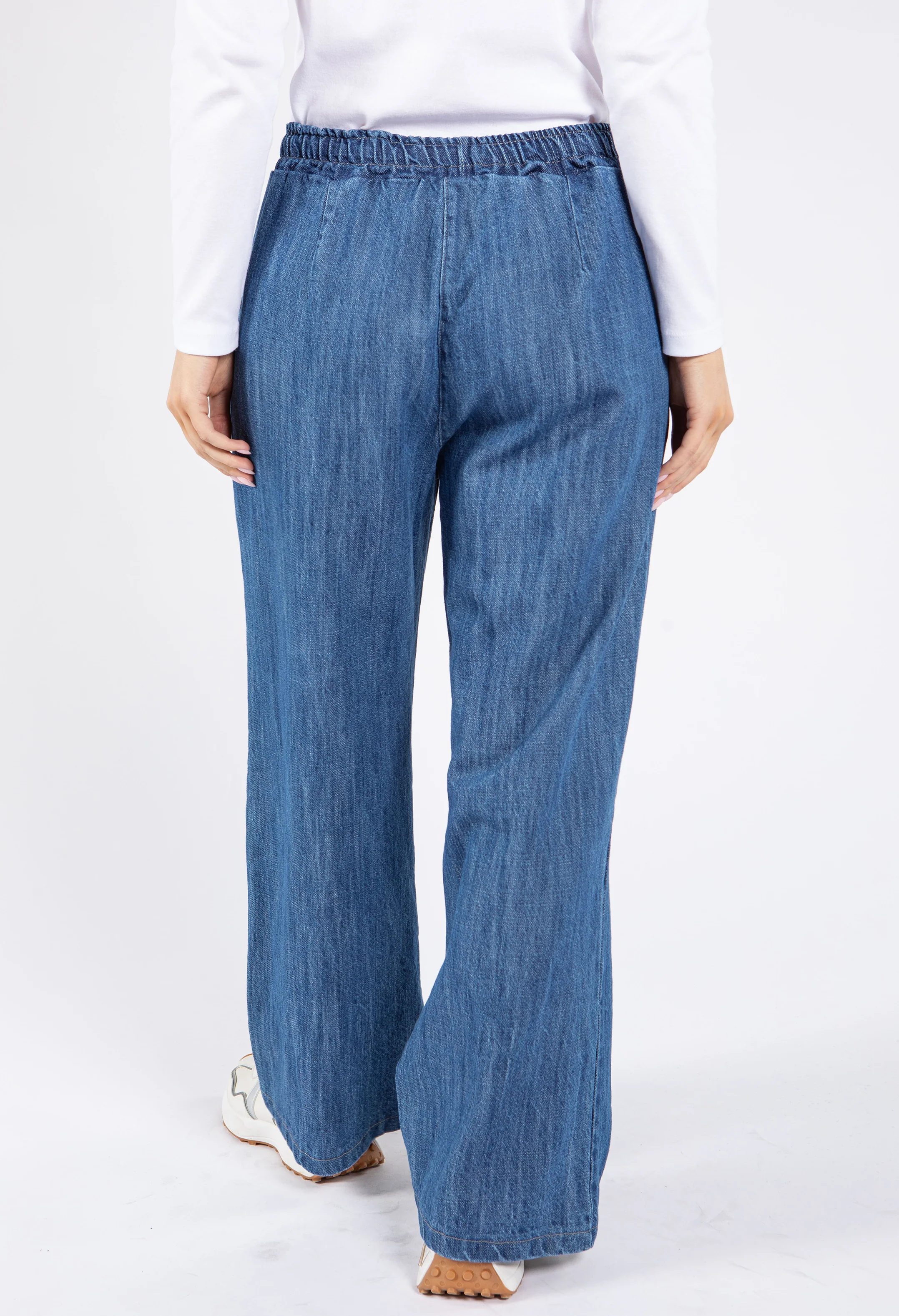 Denim pull on jeans - Image 3
