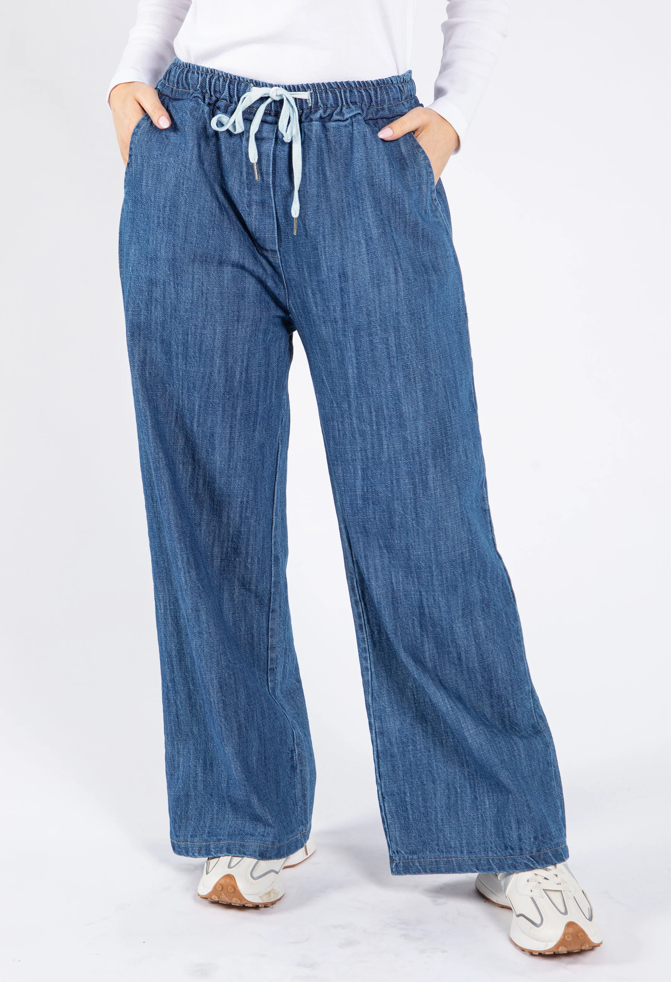 Denim pull on jeans - Image 4