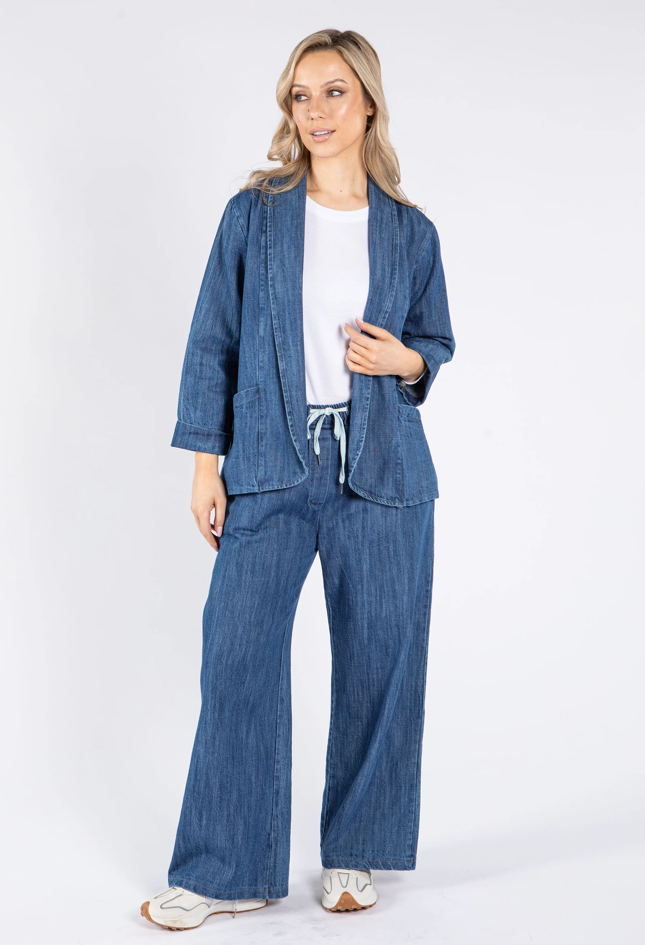 Denim pull on jeans - Image 5