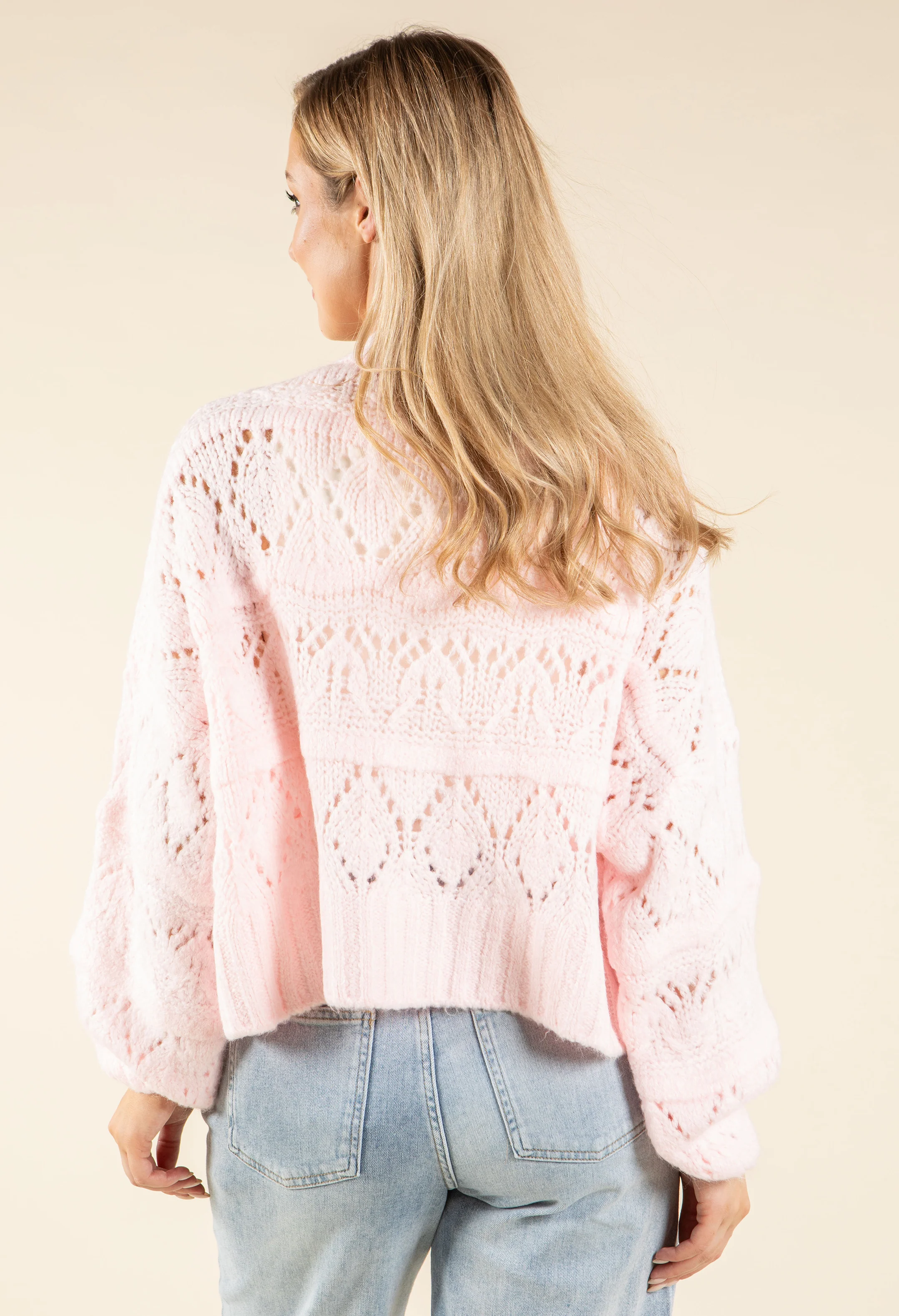 Diamante Buttoned Cardigan - Image 18