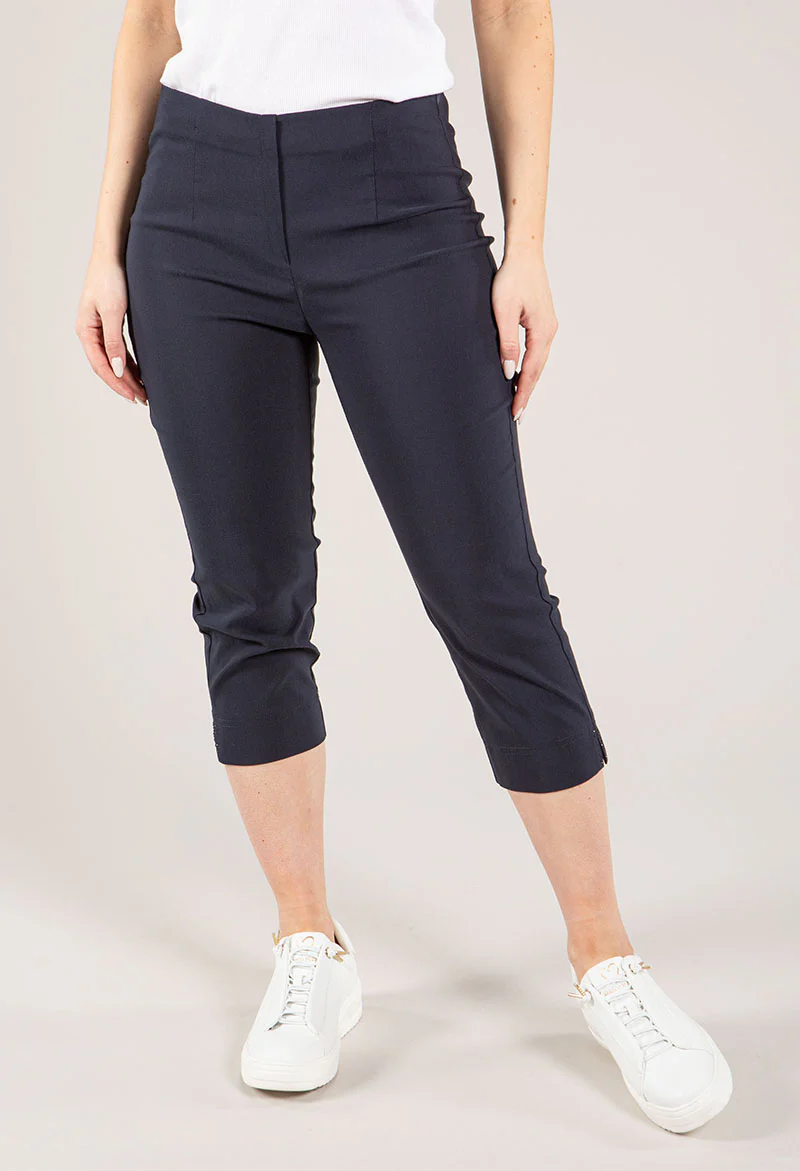 Diamante Detail Pull On Capris - Image 13