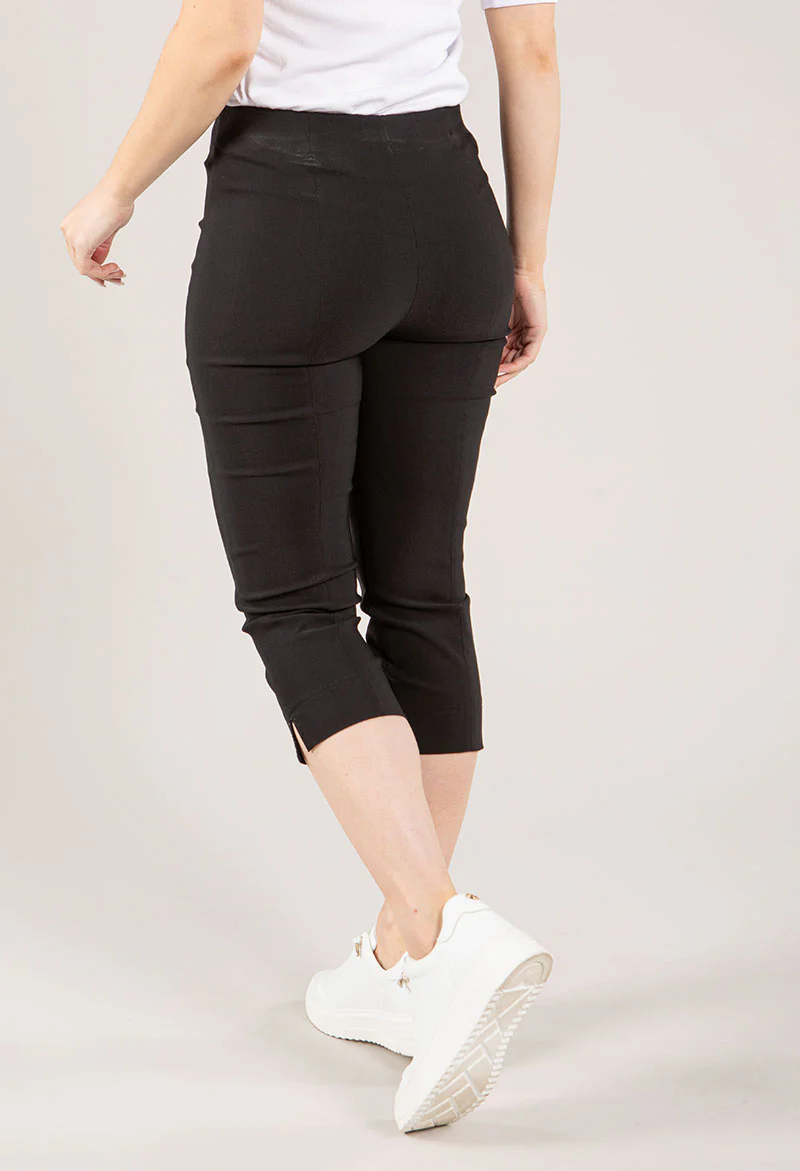 Diamante Detail Pull On Capris - Image 8