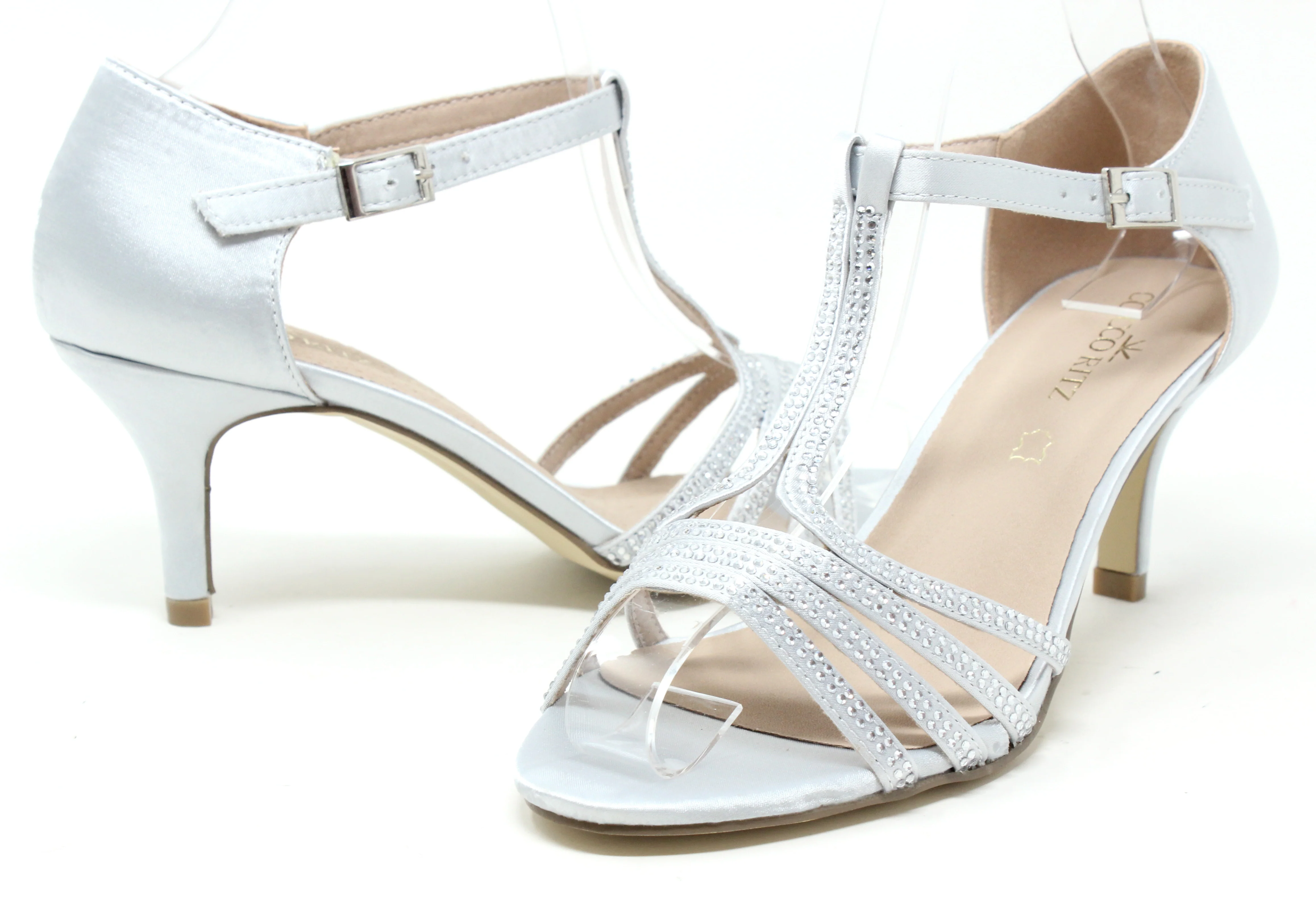 Diamante Drop Heels - Image 17