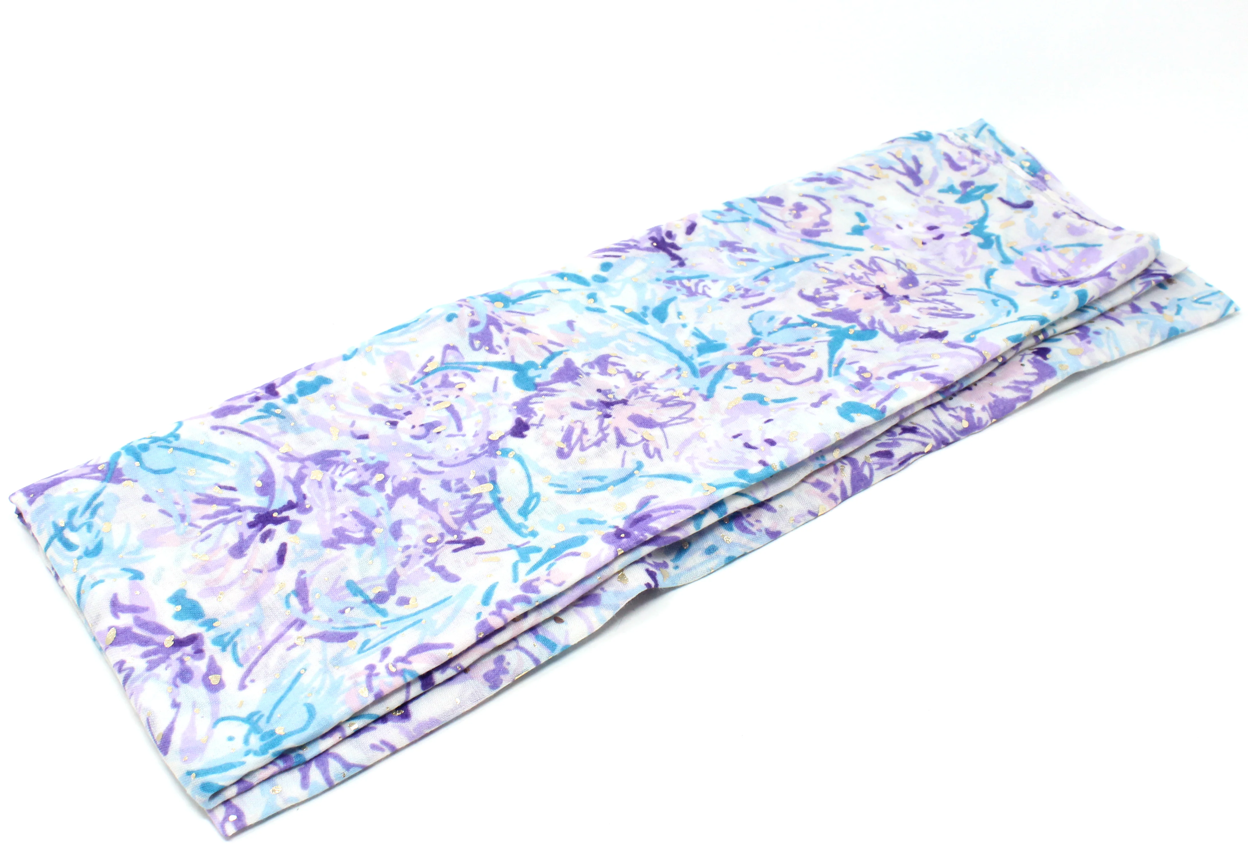 Ditzy Blossom Print Scarf - Image 2