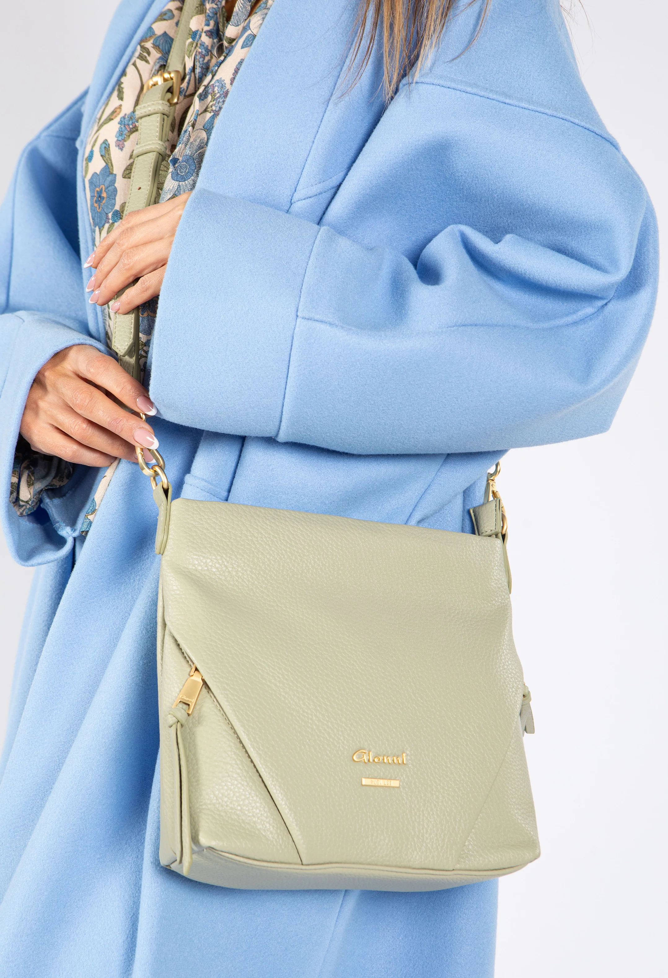 Double Side Zip Crossbody Bag - Image 8