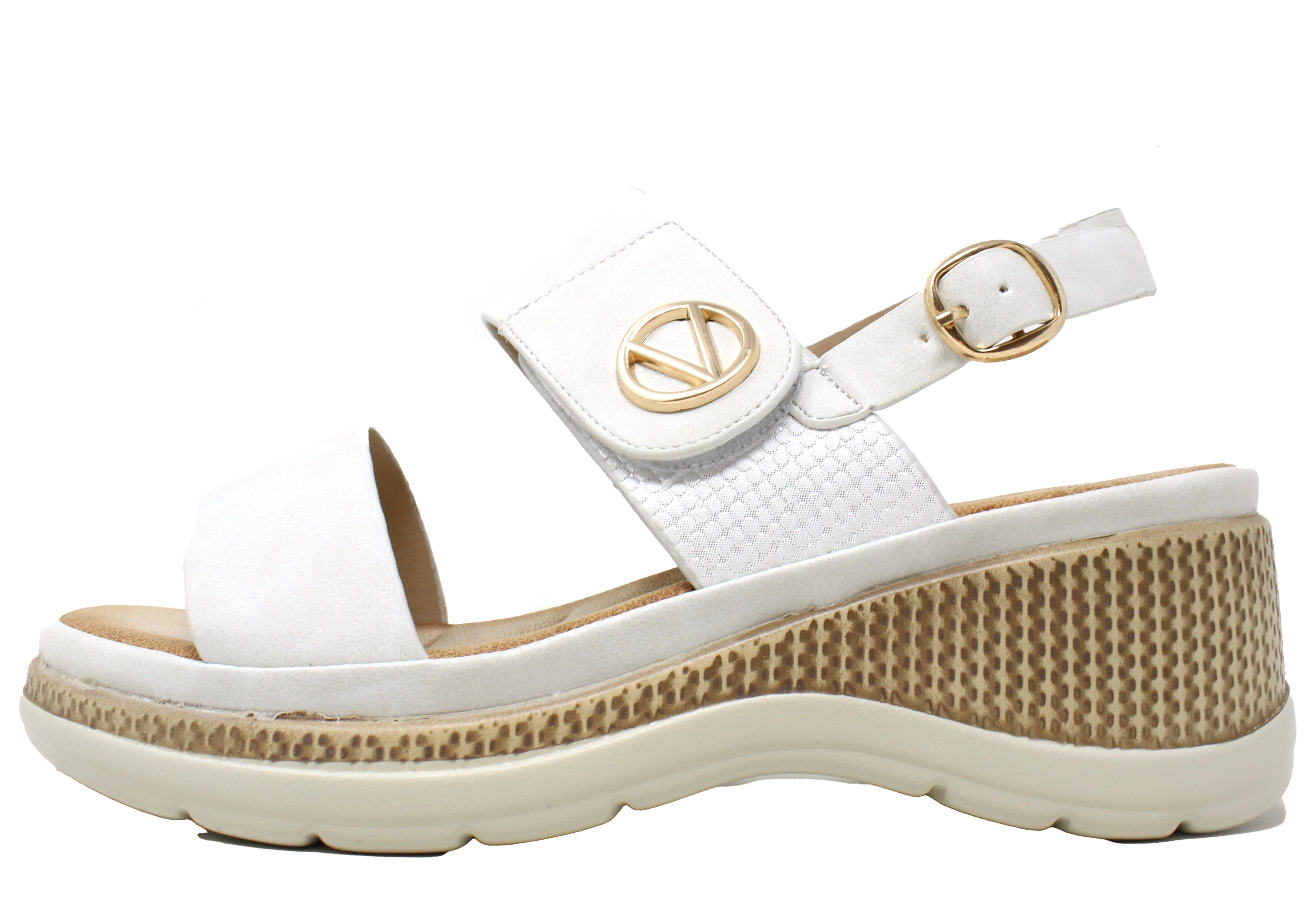 Double Strap Wedge Sandal - Image 6
