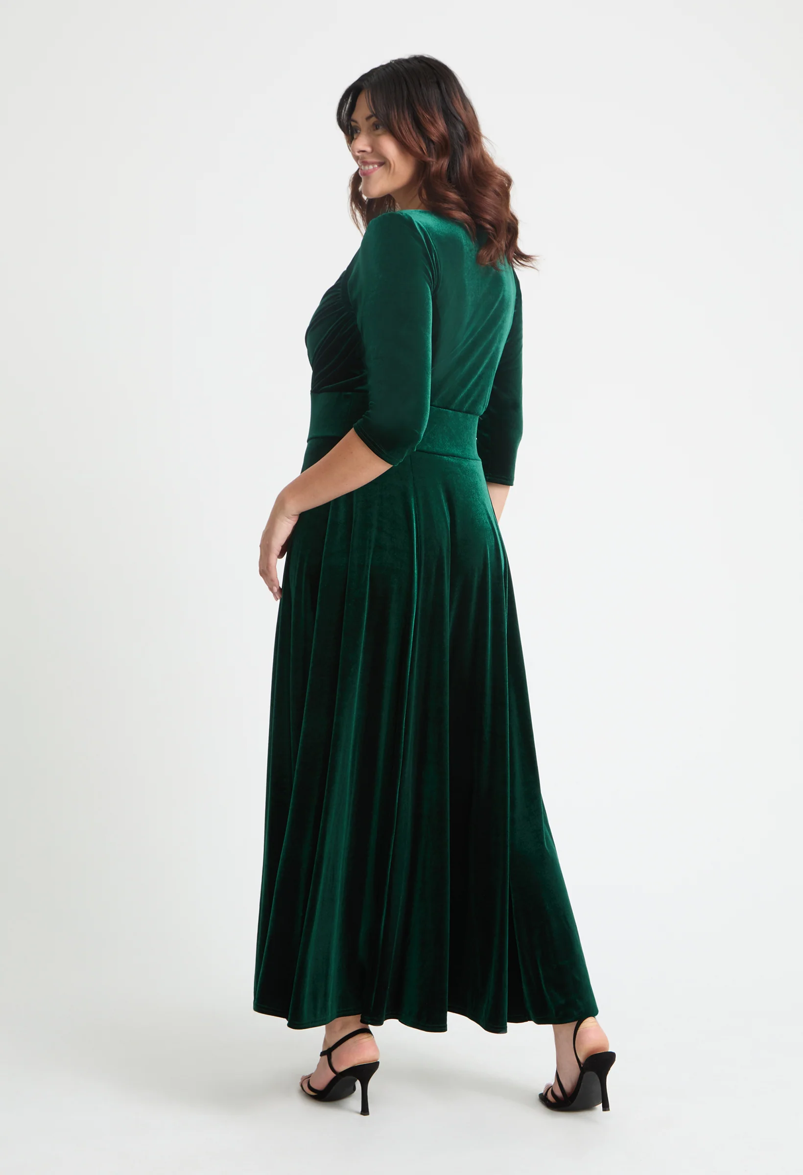 Elisabeth Bolero Wrap Curve+ Maxi Dress - Image 3