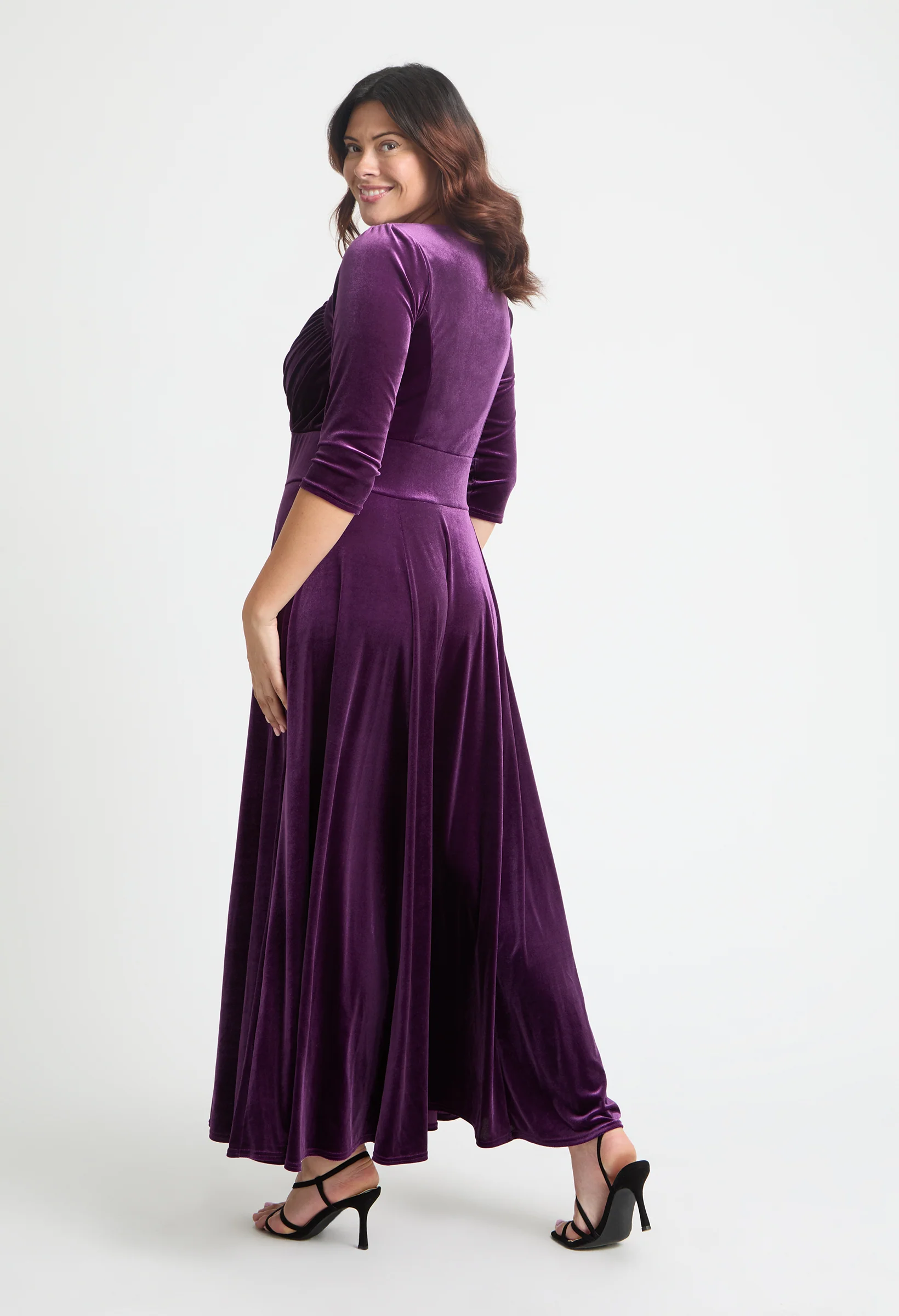 Elisabeth Bolero Wrap Curve+ Maxi Dress - Image 4