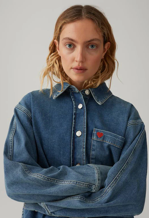 Falentine Soft denim shirt - Image 2