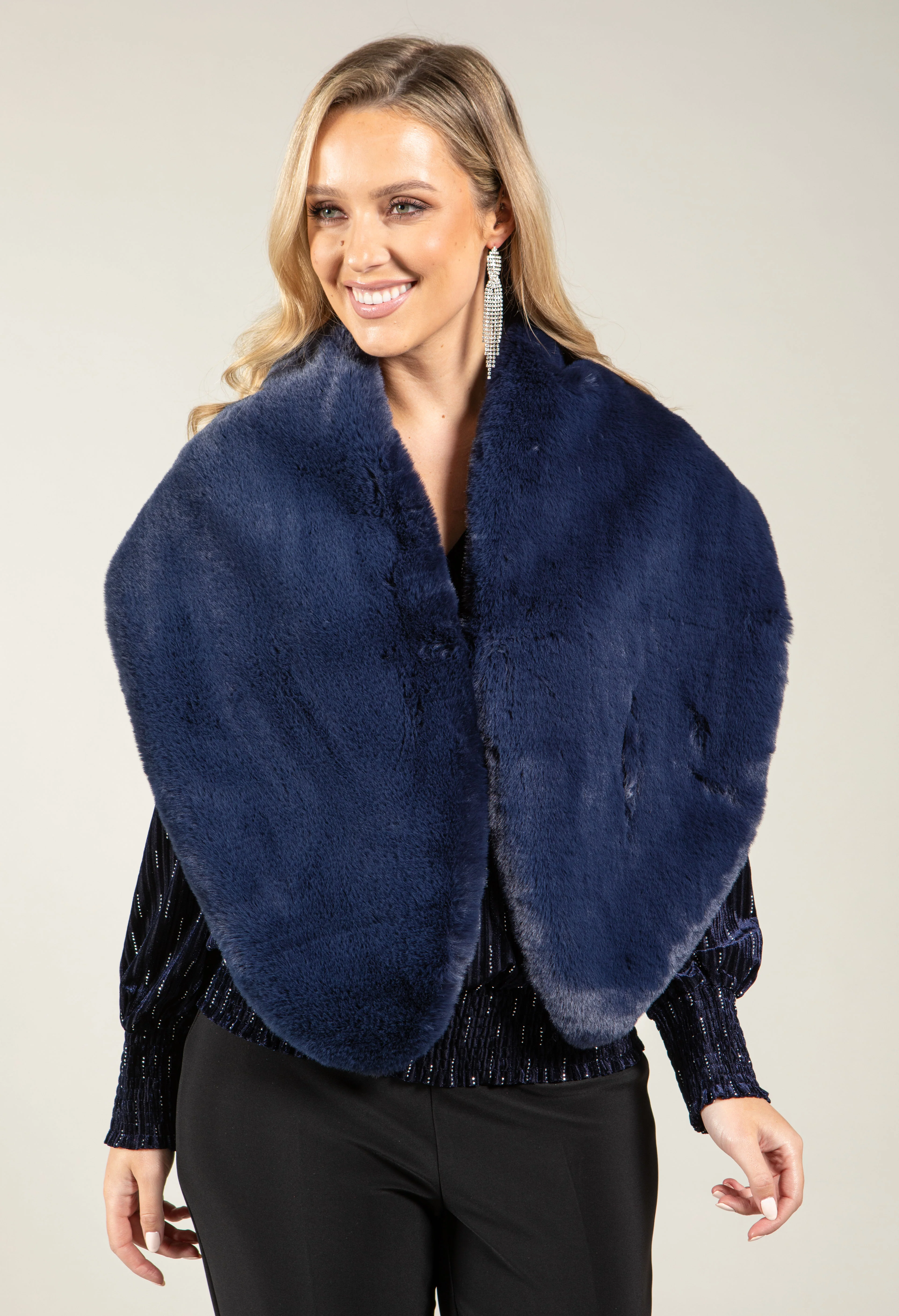 Faux Fur Shrug - Image 17