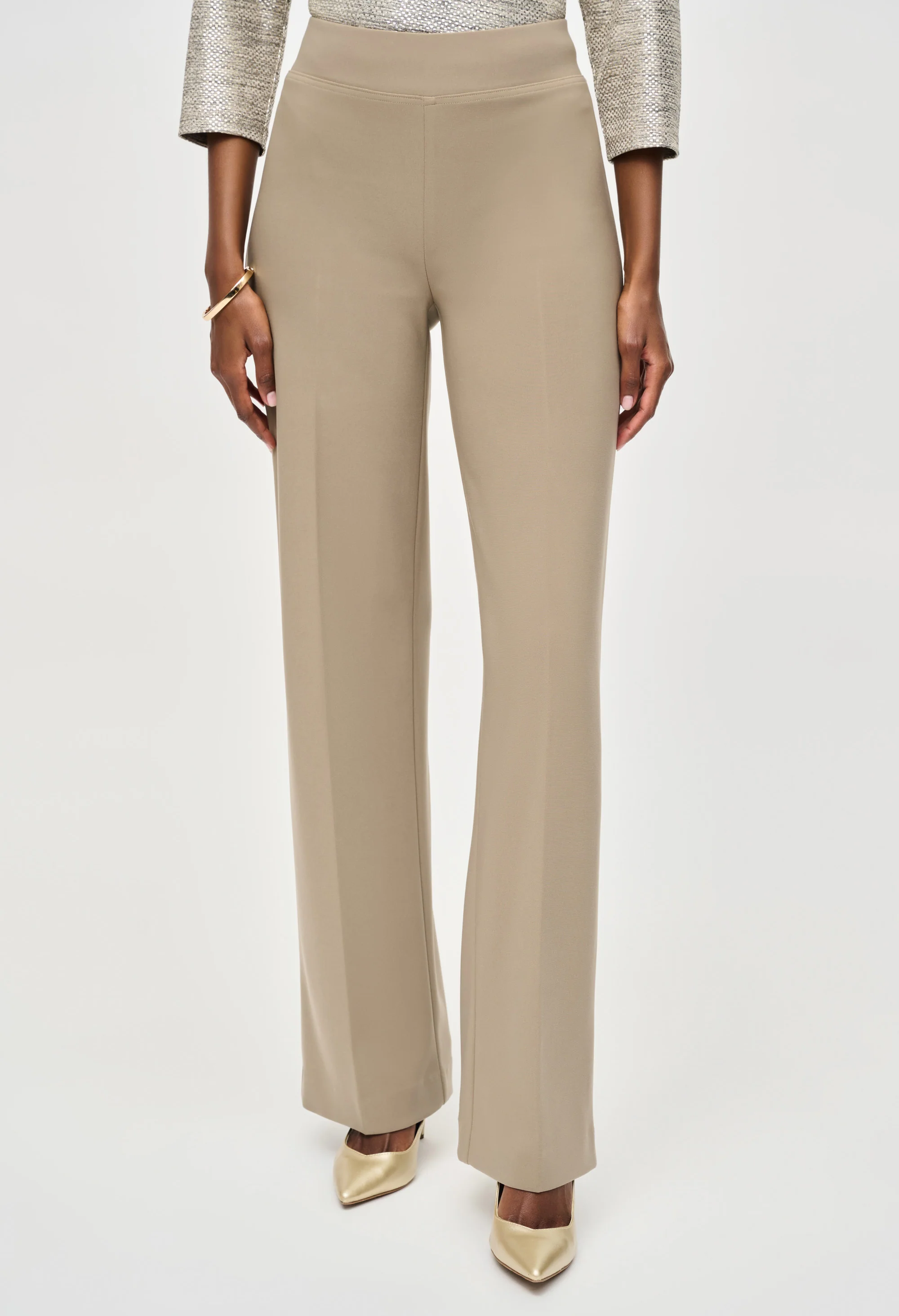 Flare High-Waisted Trousers - Image 3