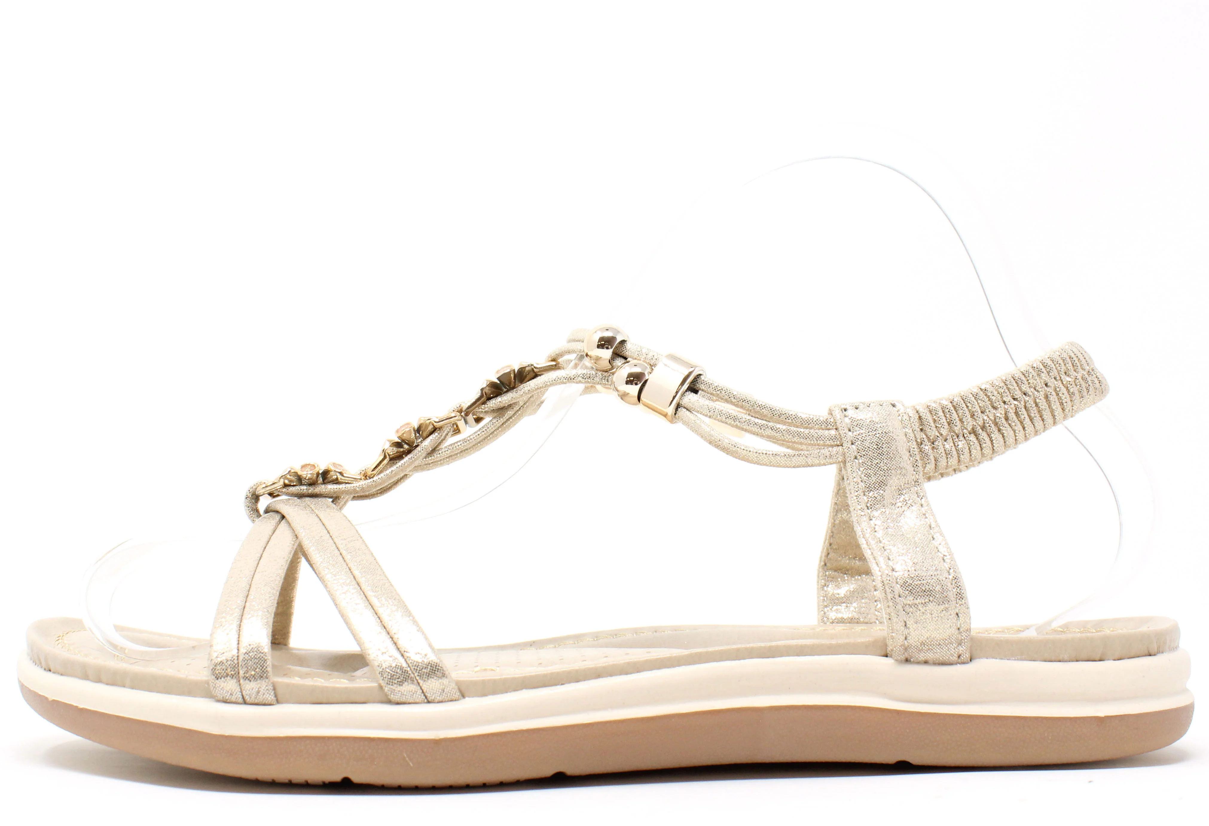 Floral Gem Sandals - Image 10