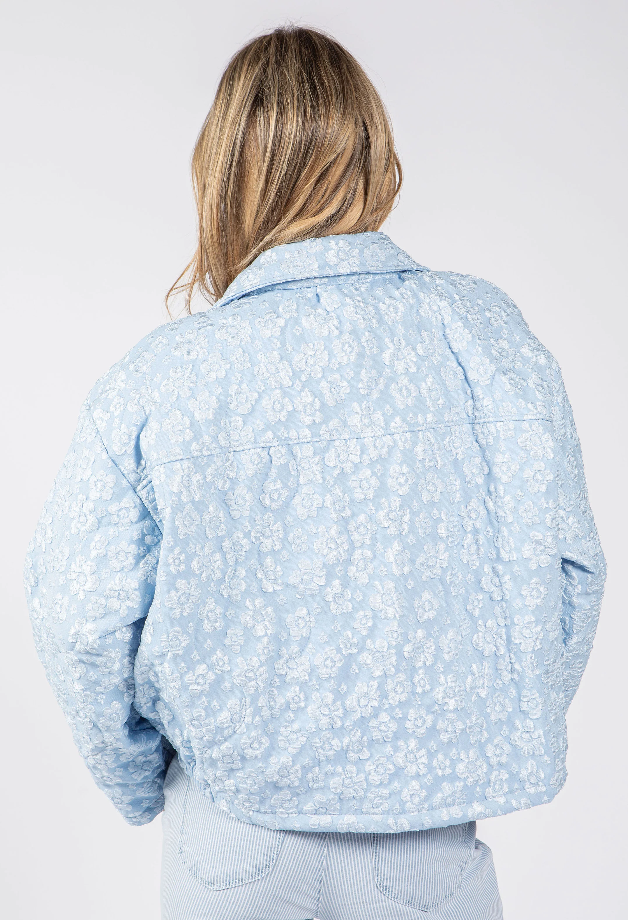 Floral Quilted Jacket - Image 8