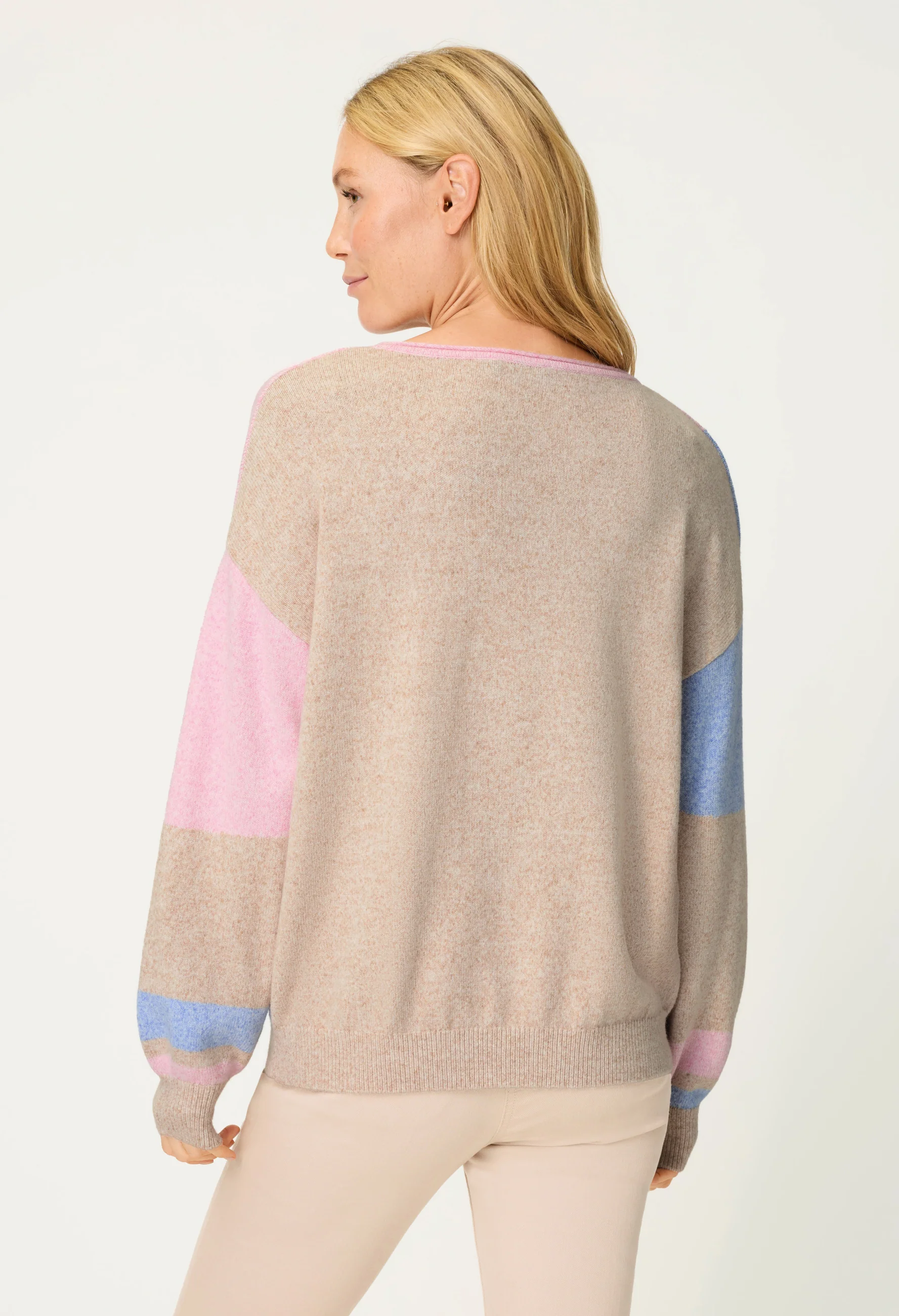 Geometric Design Knit Jumper - Image 2