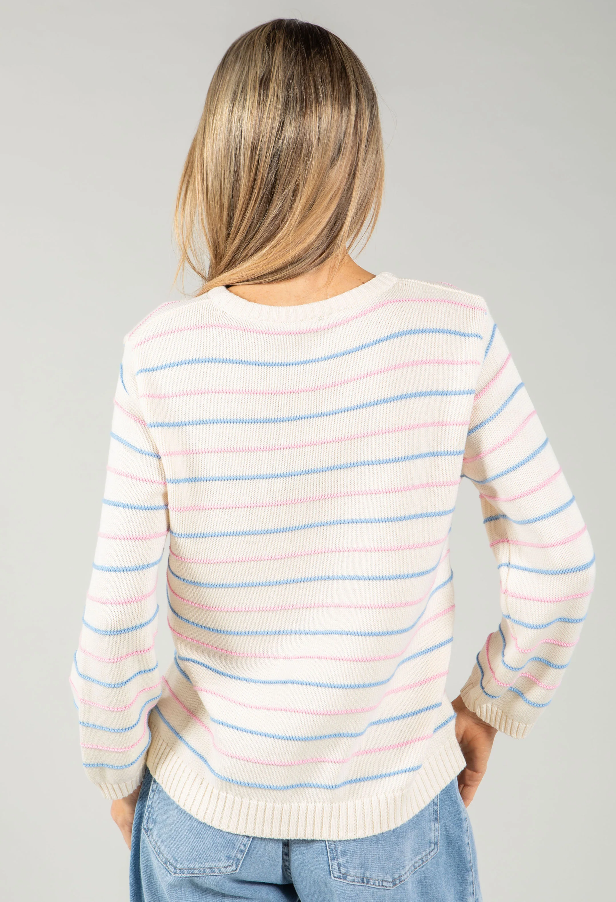 Grace Striped Knit Jumper - Image 5