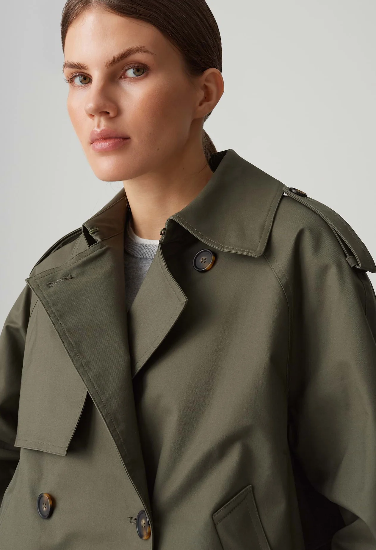 Hawena Loose Trench Jacket - Image 5