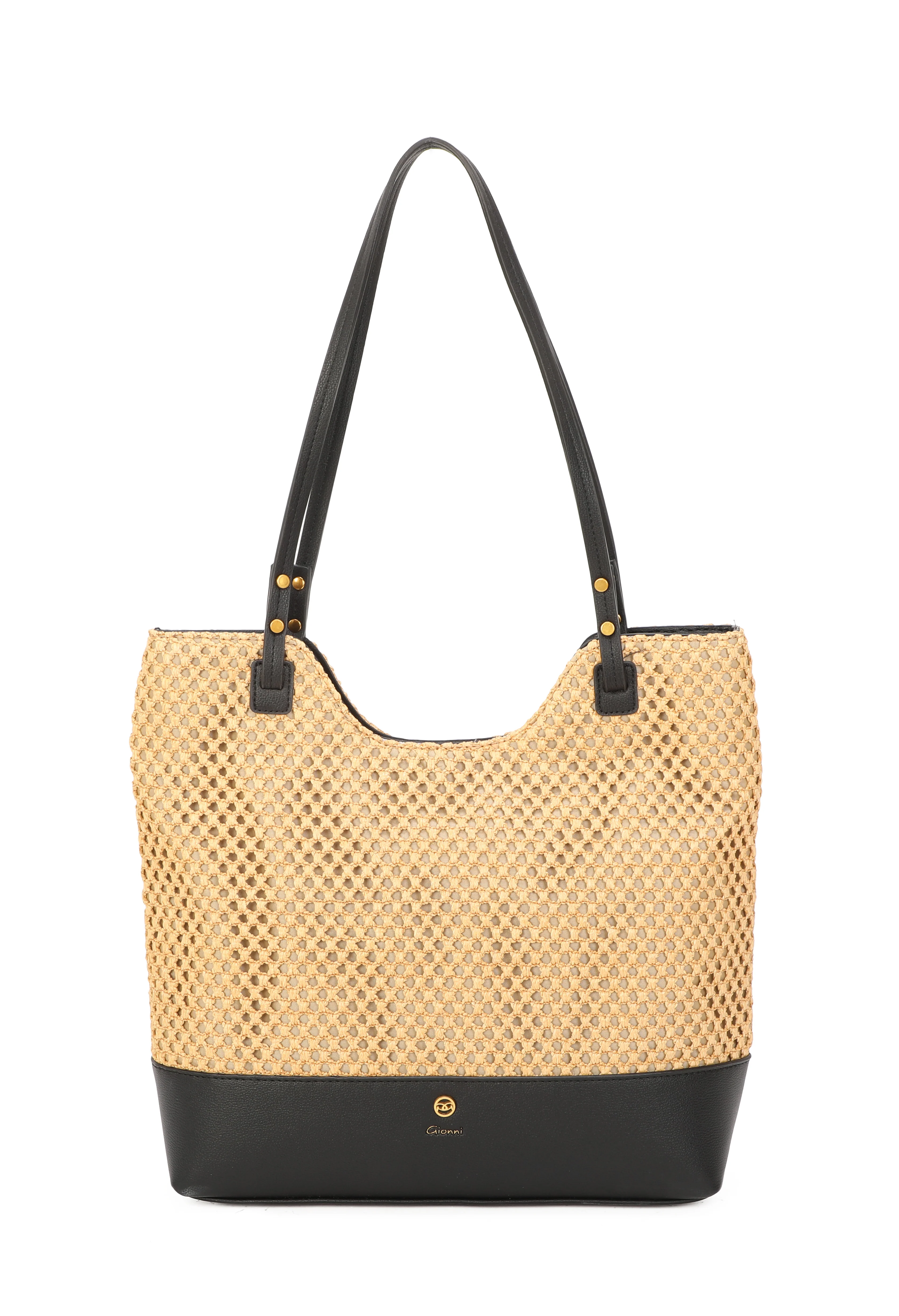 Large Straw Shopper Bag - Image 2