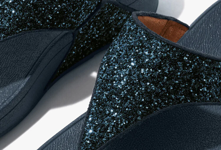 LULU Glitter Toe-Post Sandals - Image 8