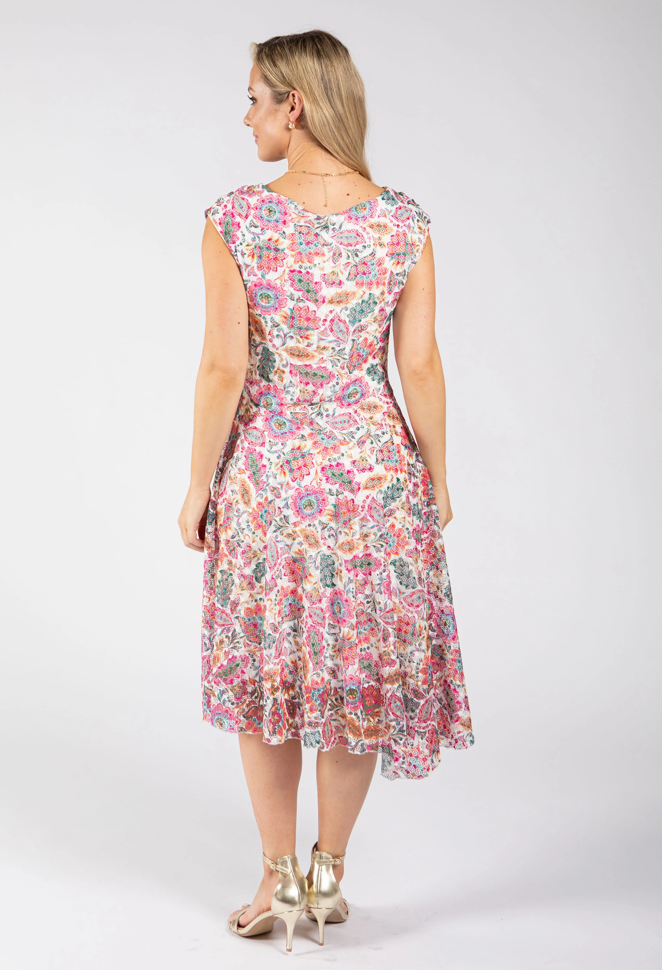 Marbella Floral Midi Dress - Image 5