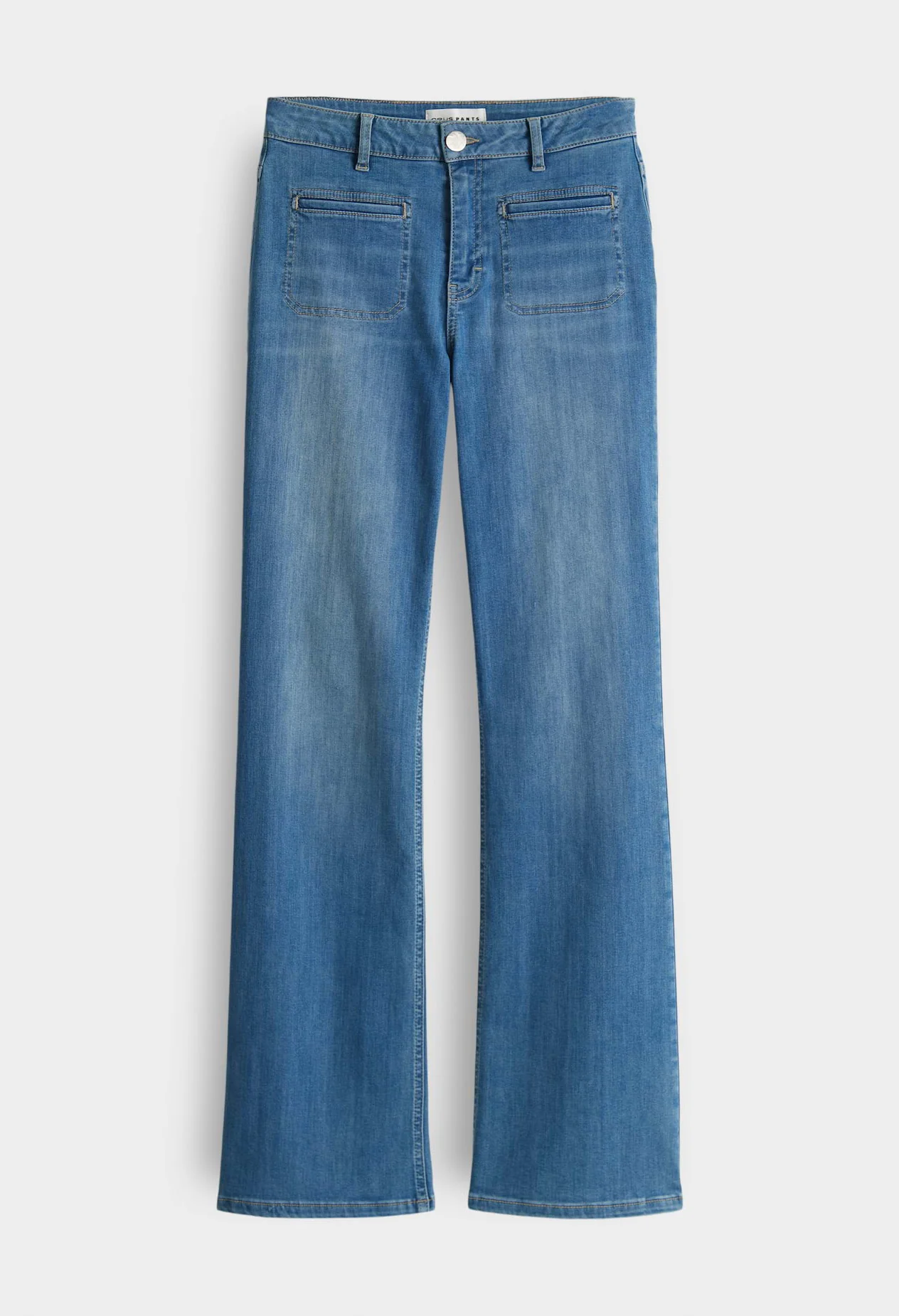 Melly Fresh Mid Rise Flared Jeans - Image 5
