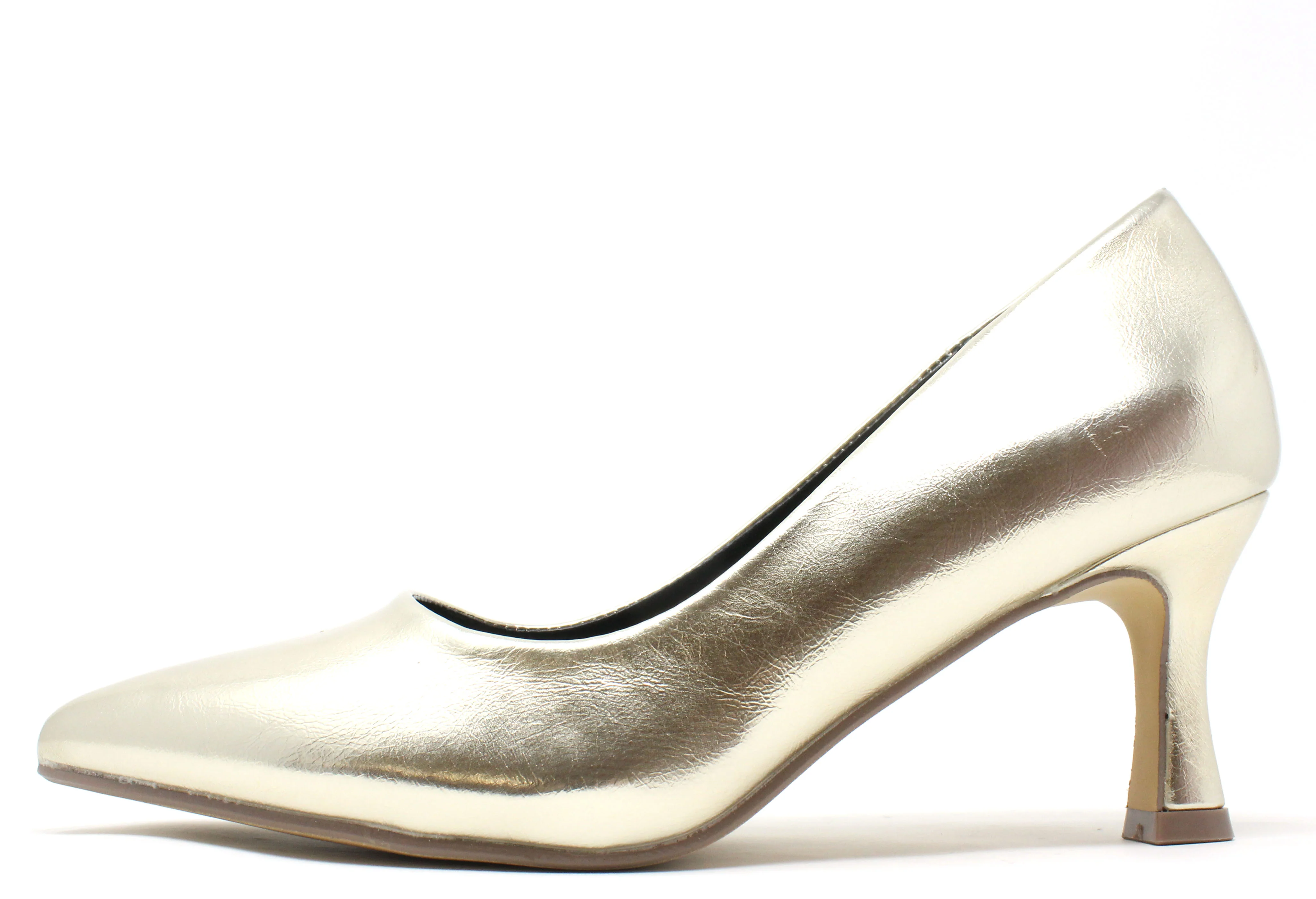 Metallic Court Heel - Image 3