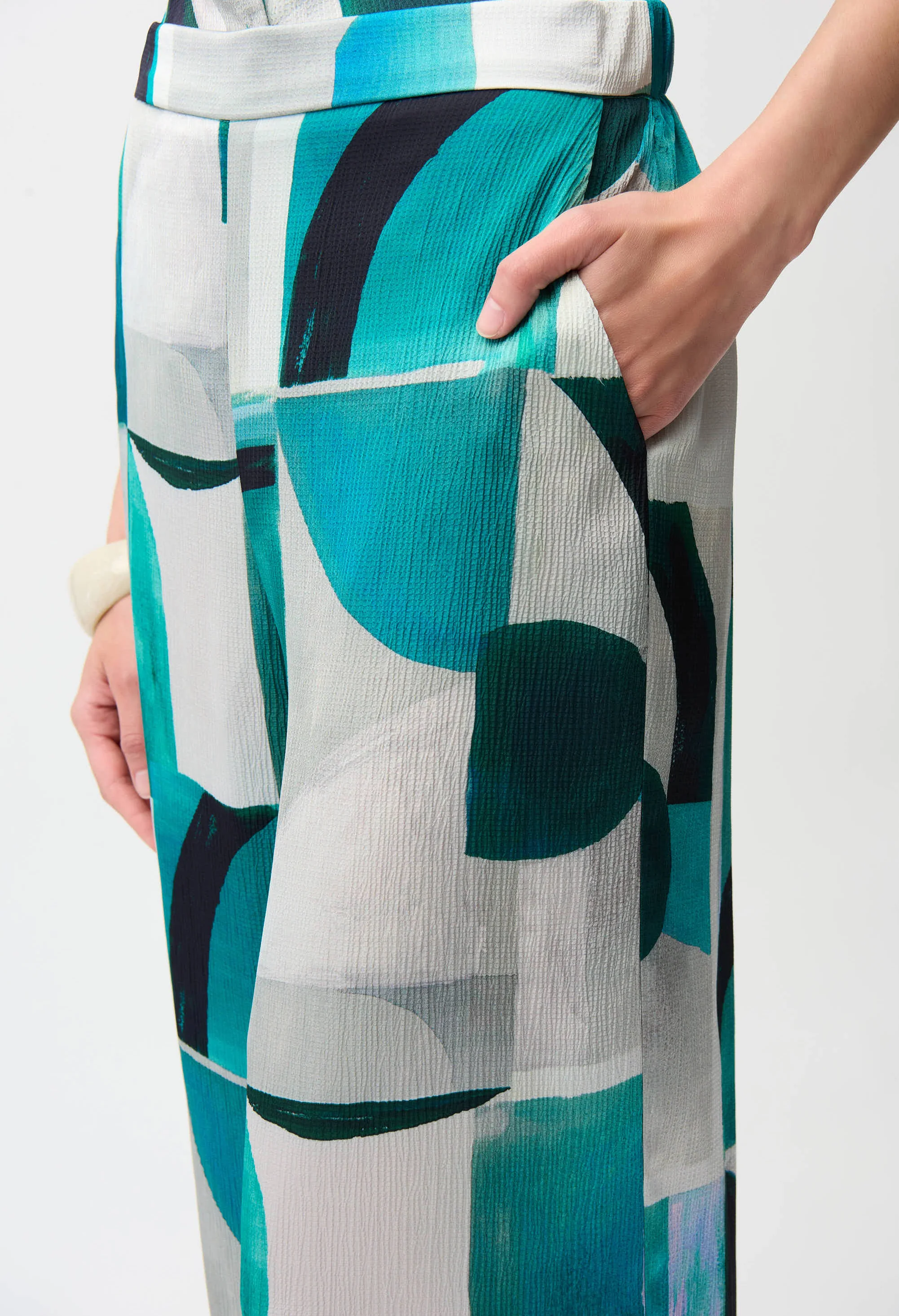 Mid-rise Flare Trousers - Image 3